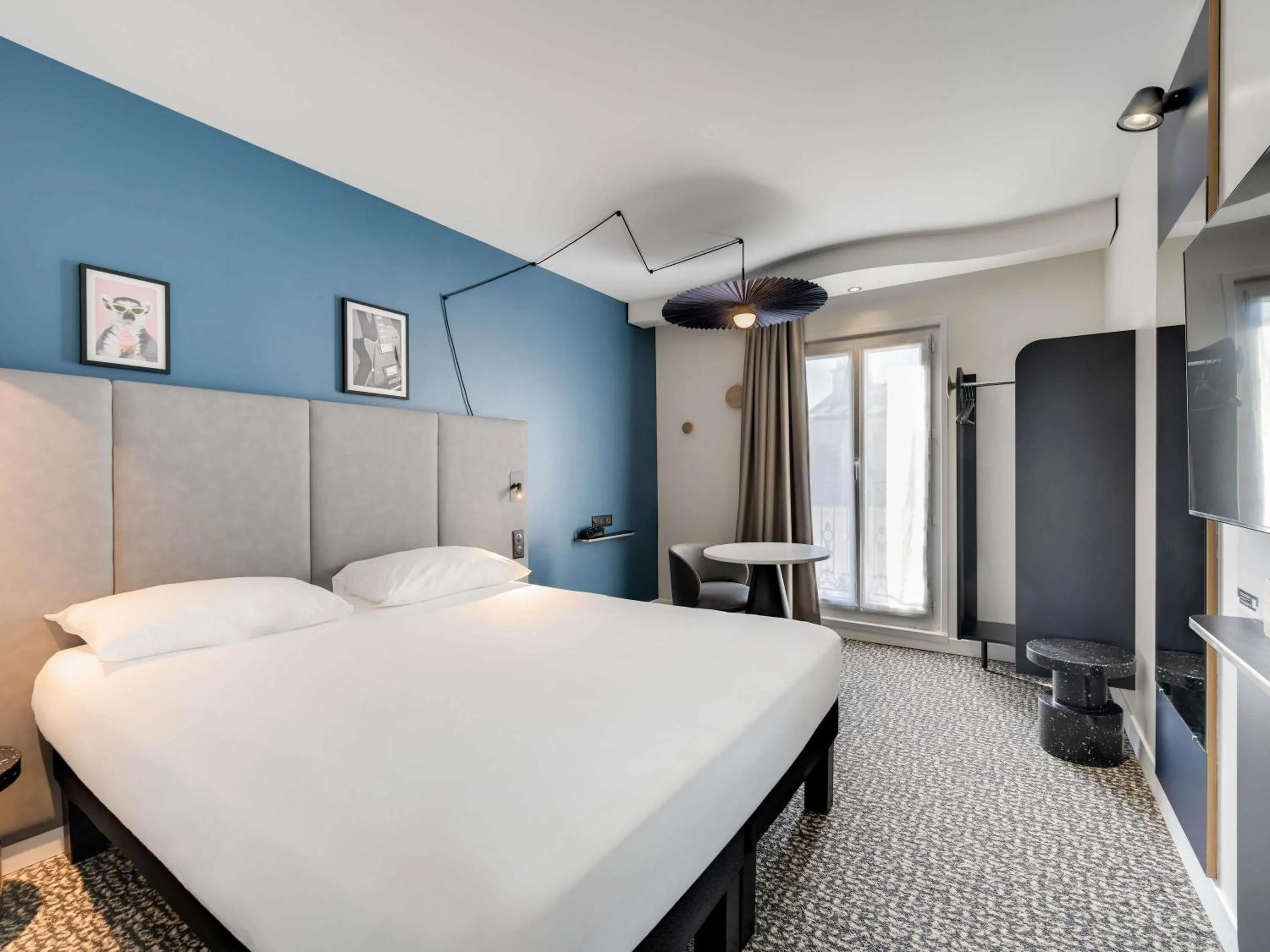 Bedroom, Bed in ibis Paris Père Lachaise