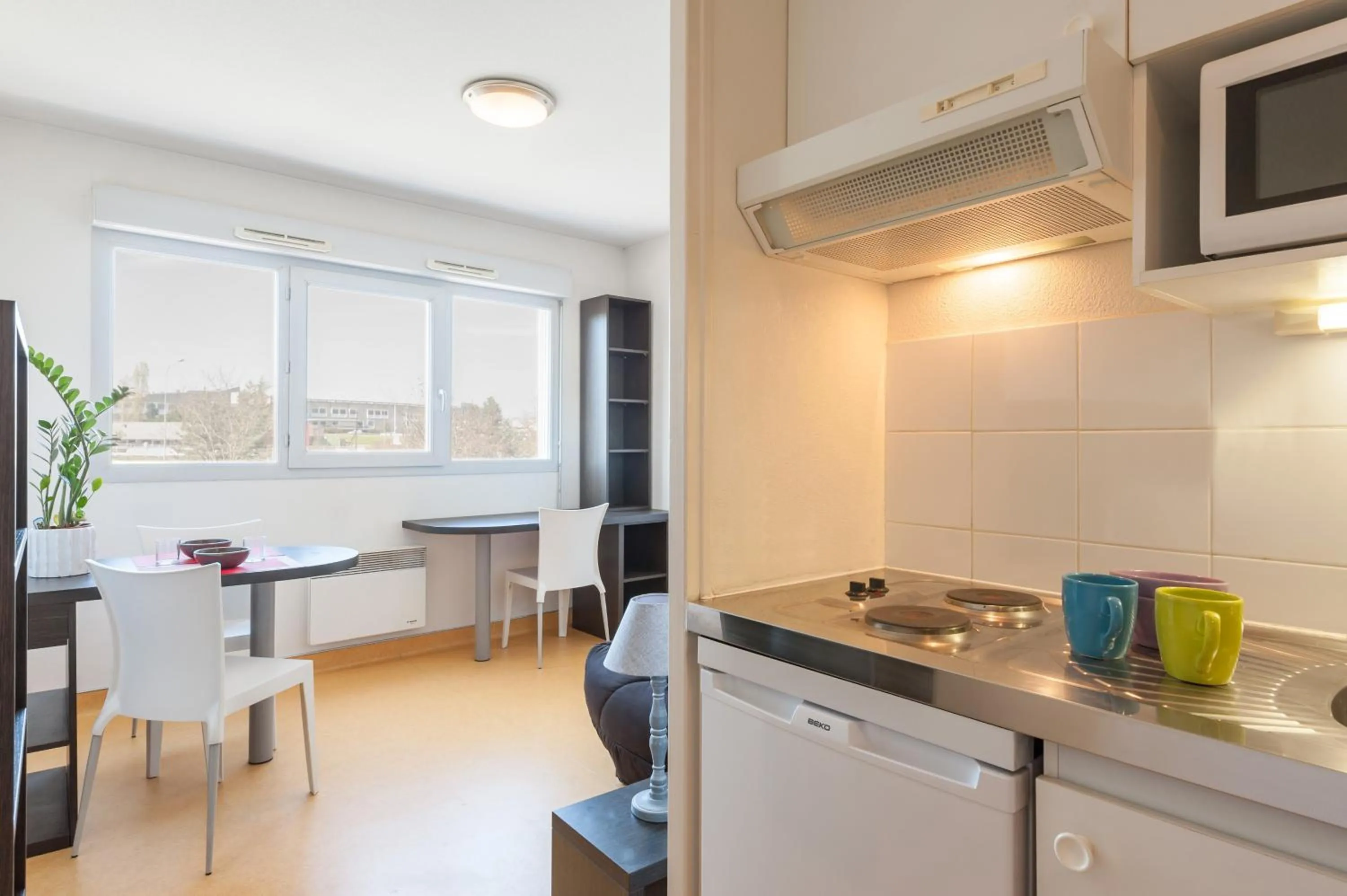 Photo of the whole room in City Résidence Lyon Marcy