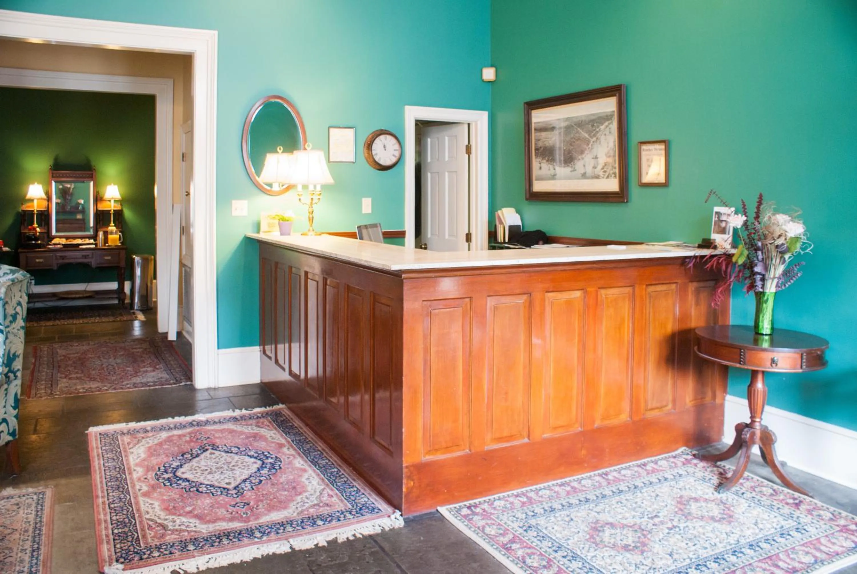 Lobby or reception in Grenoble House