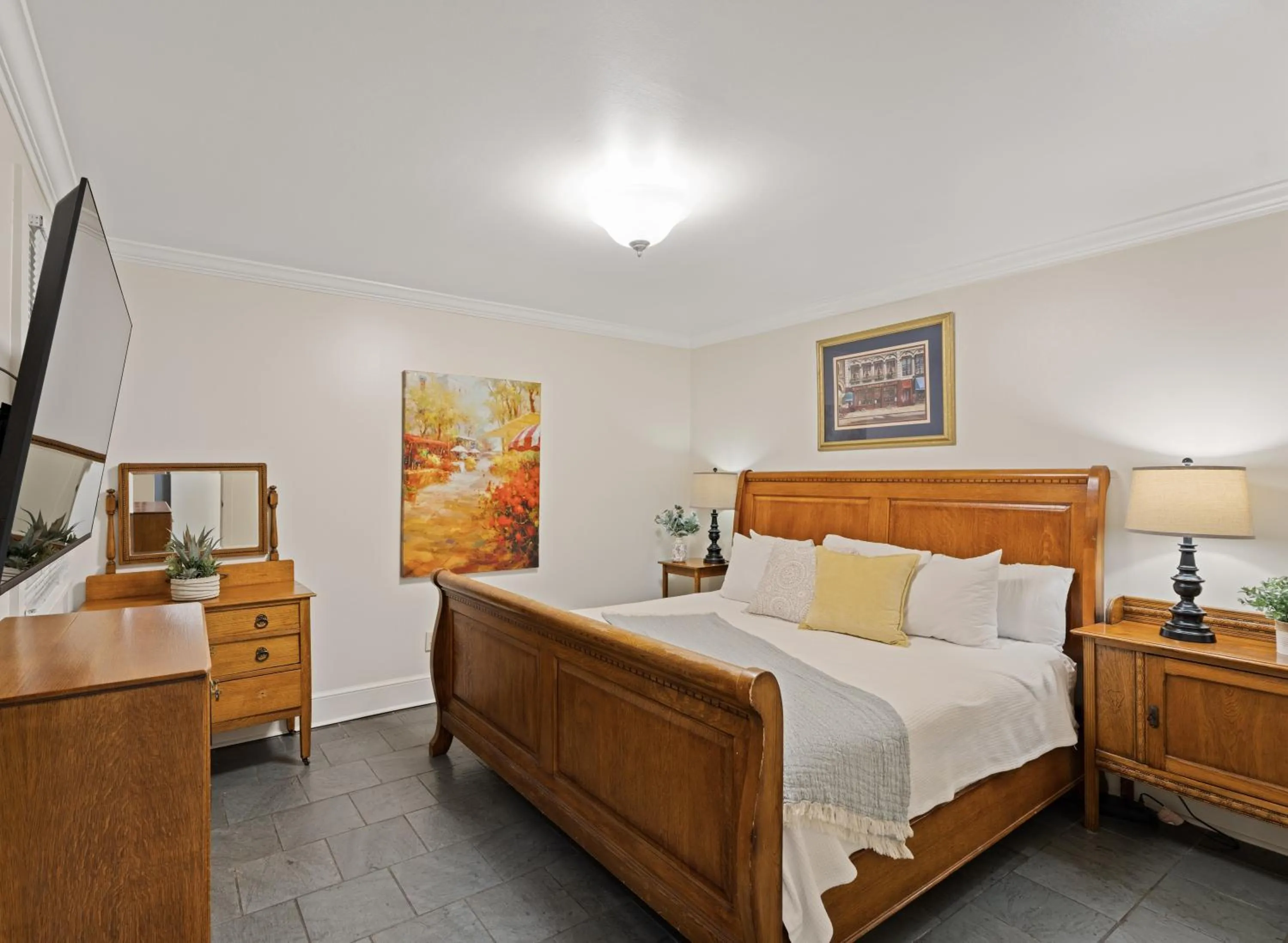 Bed in Grenoble House