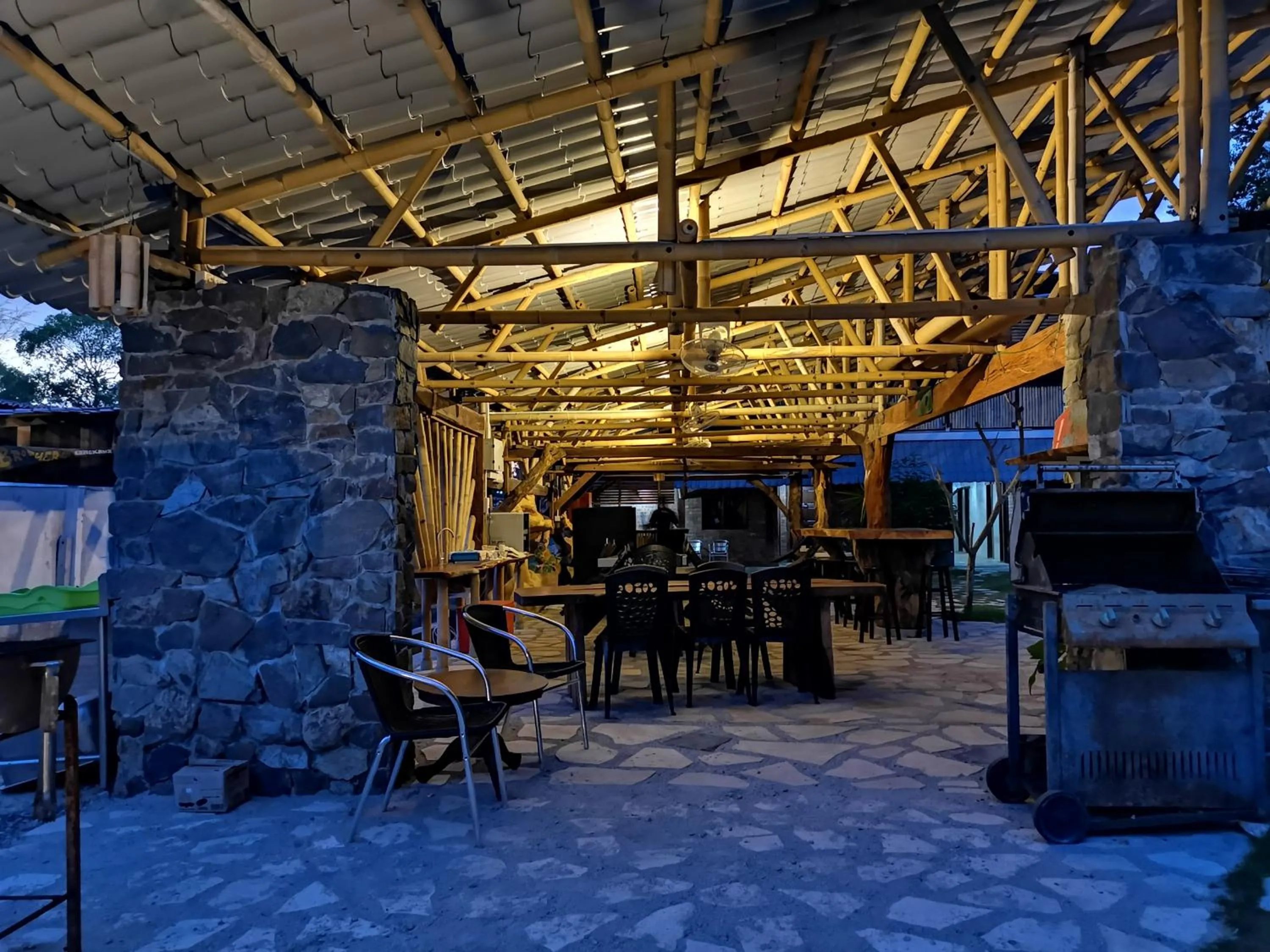 Patio in Bamboo Cottage Langkawi