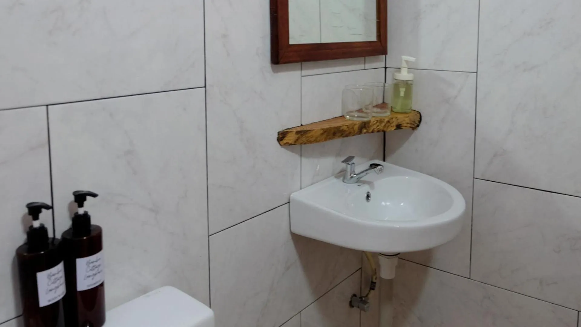 Bathroom in Bamboo Cottage Langkawi