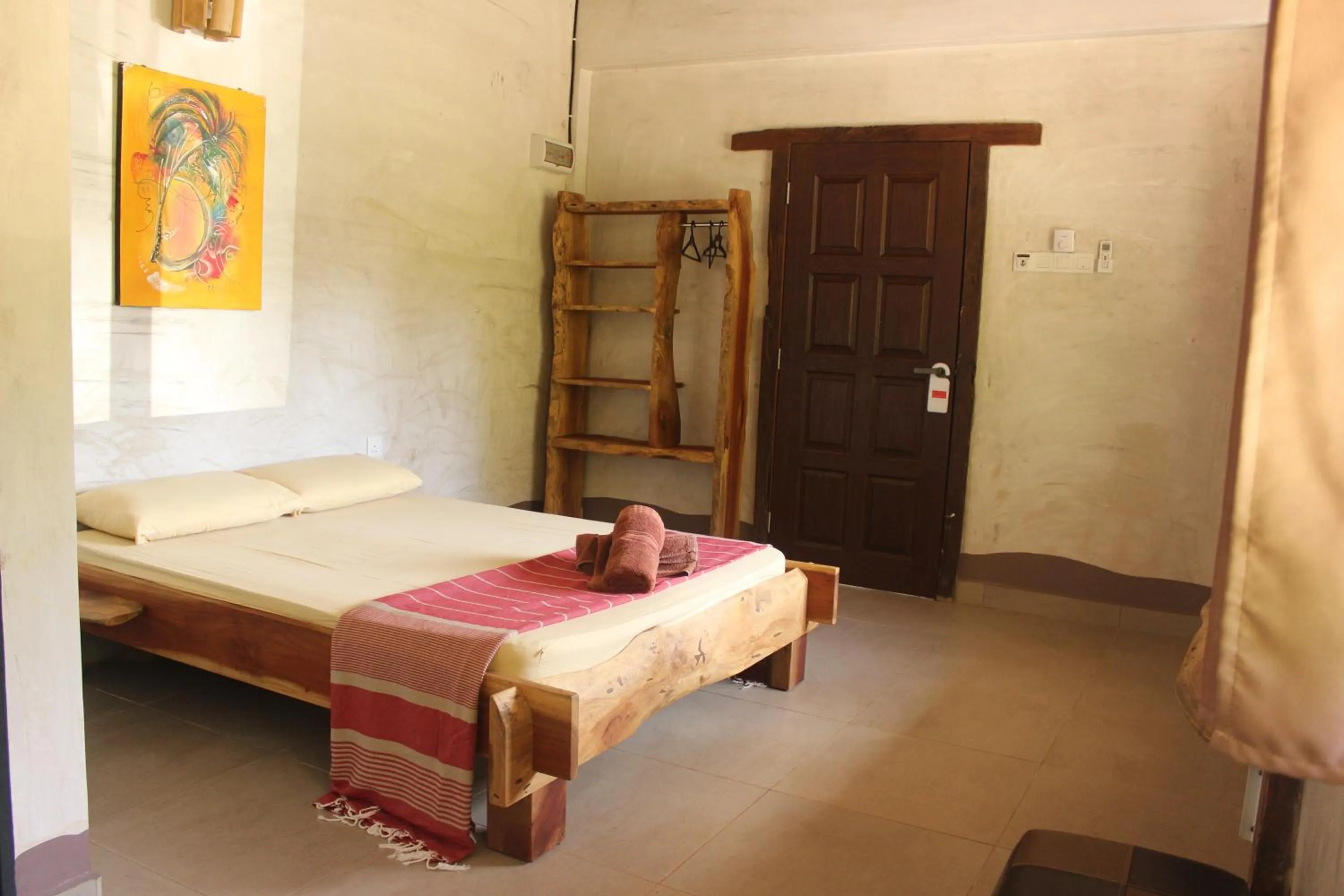 Bed in Bamboo Cottage Langkawi