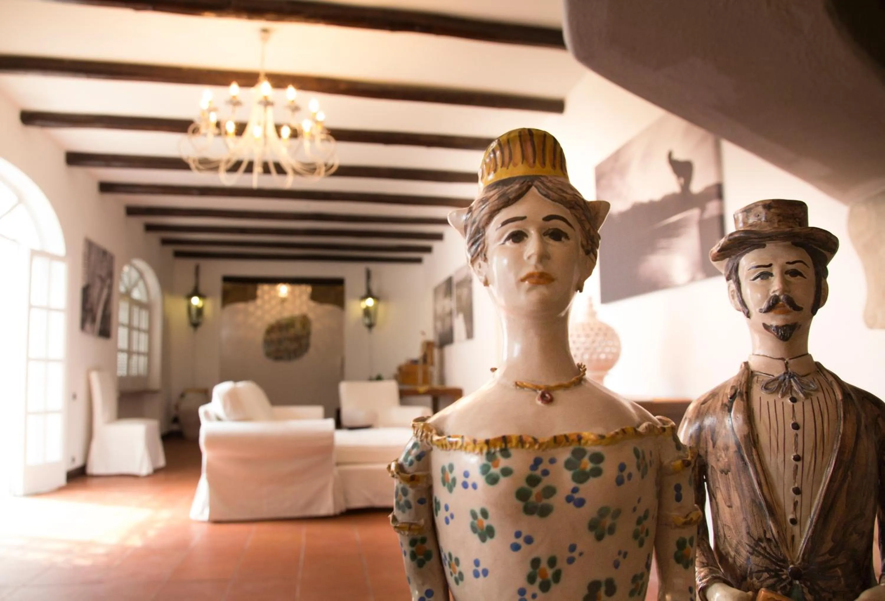 Seating area in B&B Villa Accademia