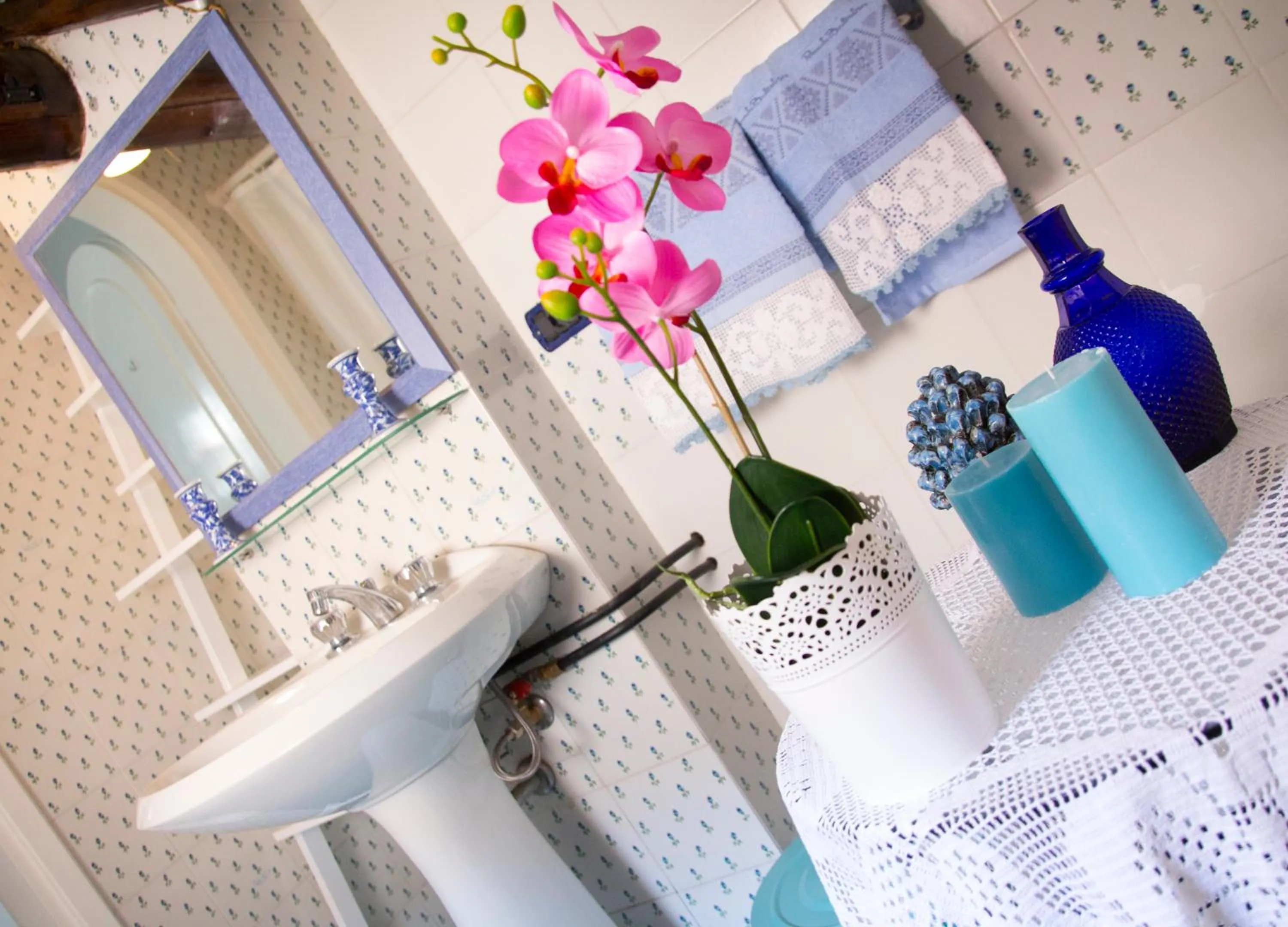 Bathroom in B&B Villa Accademia