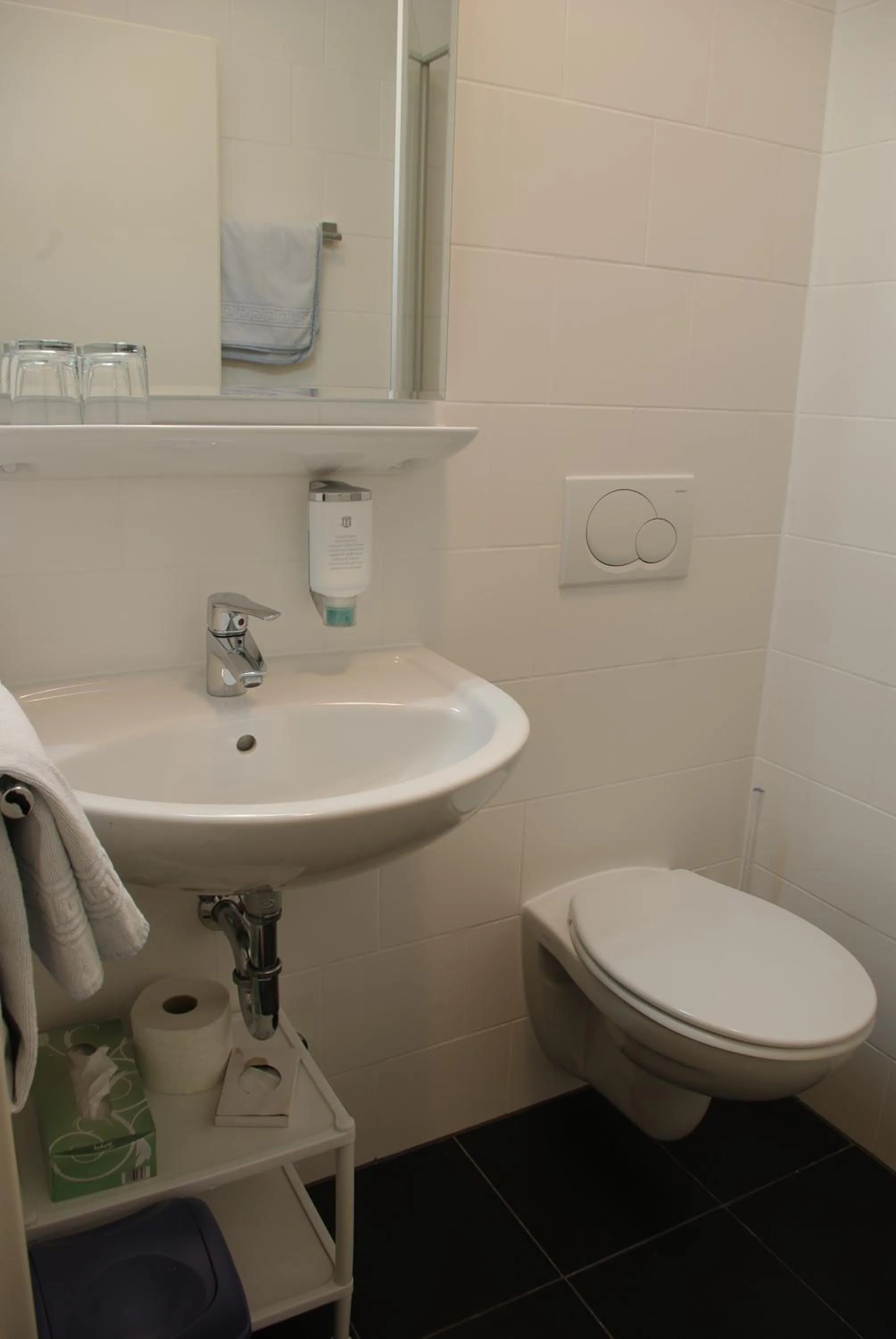 Toilet in Hotel Garni am Hechenberg