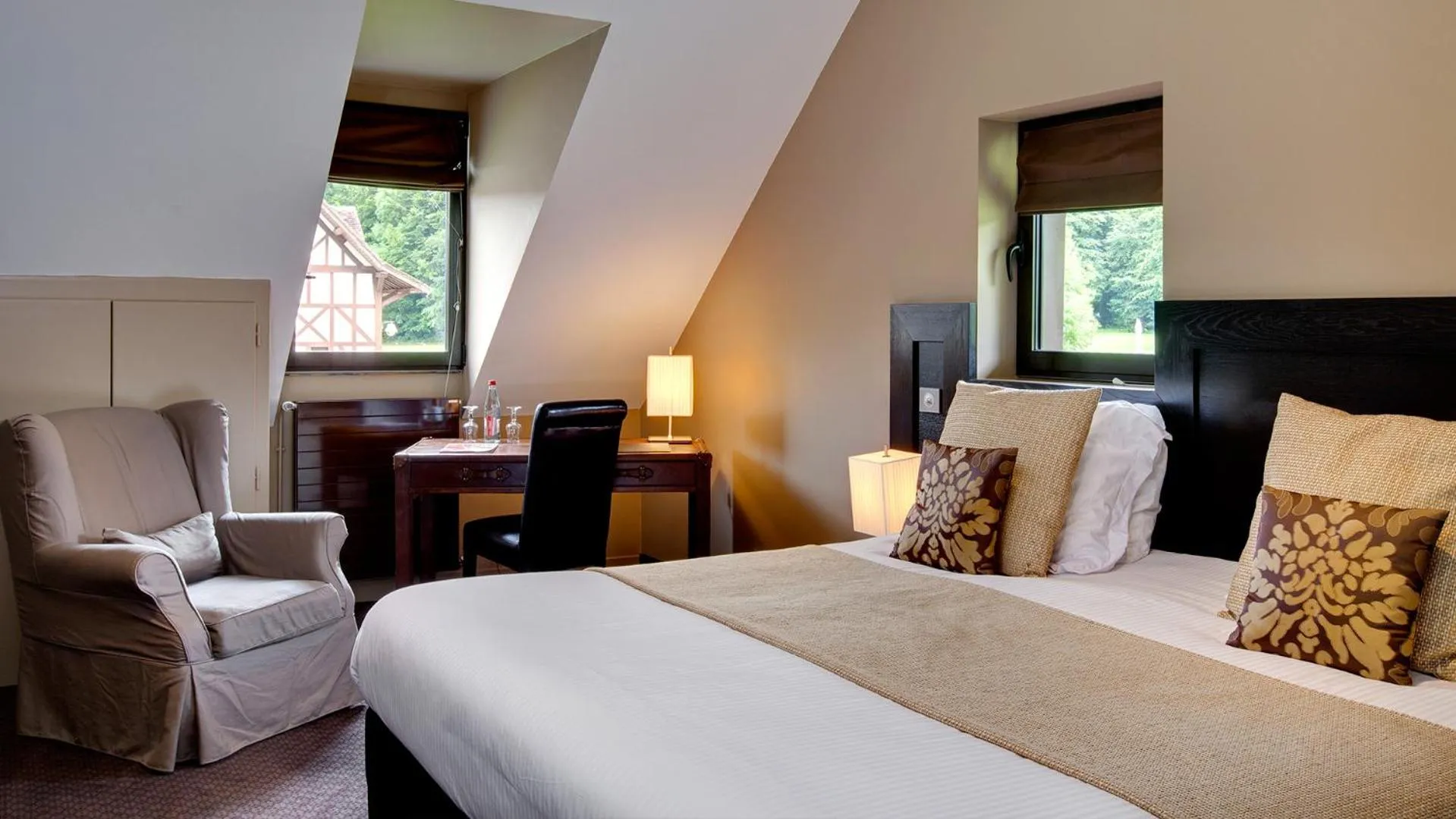 Bed in Le Pavillon De Gouffern