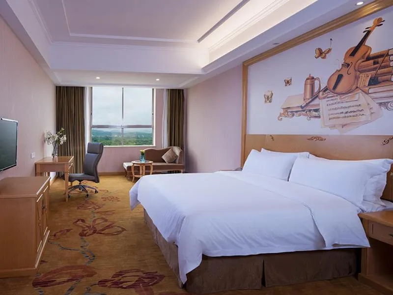 Bed in Vienna Hotel Guangzhou Conghua Jiangpu East Huanshi Road