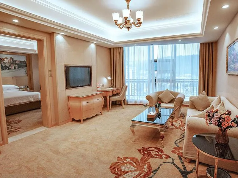 Bed in Vienna Hotel(Jiujiang Xiushui Bus Station)