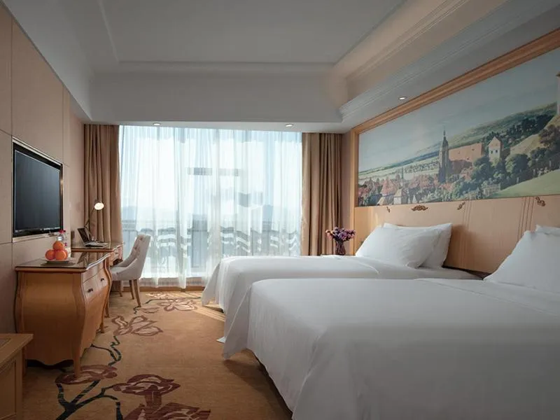 Bed in Vienna Hotel(Jiujiang Xiushui Bus Station)