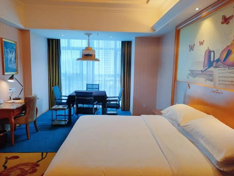 Bed in Vienna Hotel(Nanxiong Shidai Guangchang Branch)