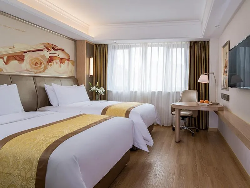 Bed in Vienna International Hotel (Changfeng Park Shop, Jinshajiang Road, Shanghai)