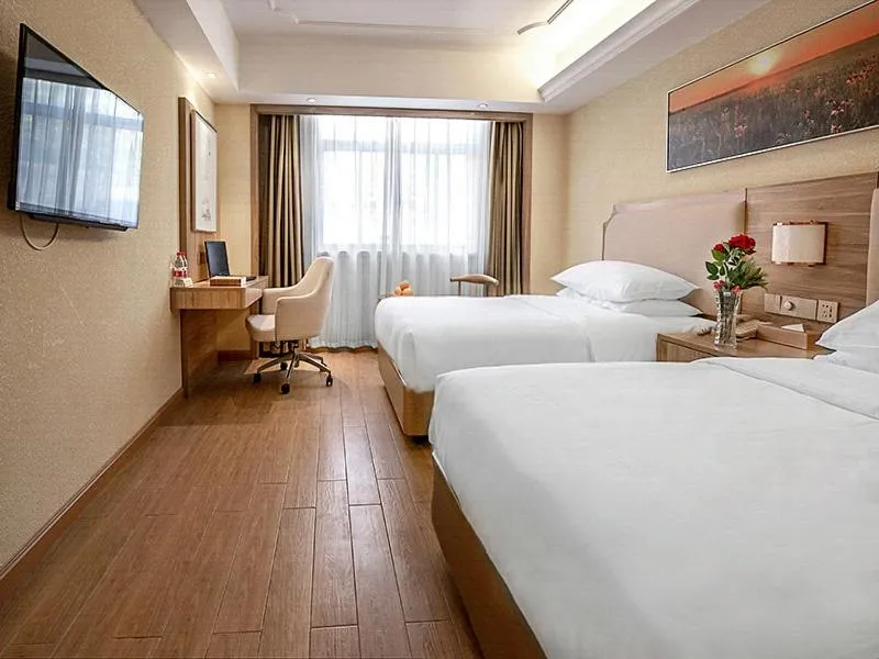 Bed in Vienna Hotel 3 best Wuwei City south