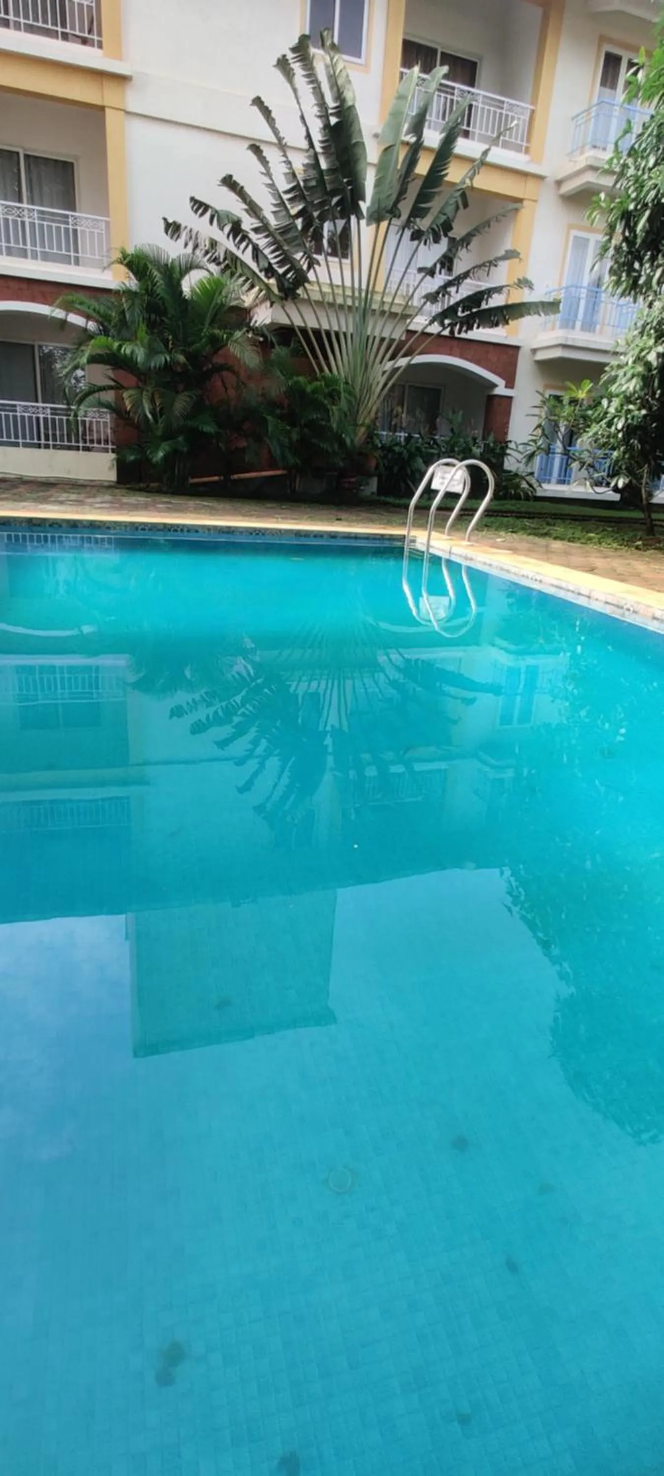 Pool view in Passions de Goa