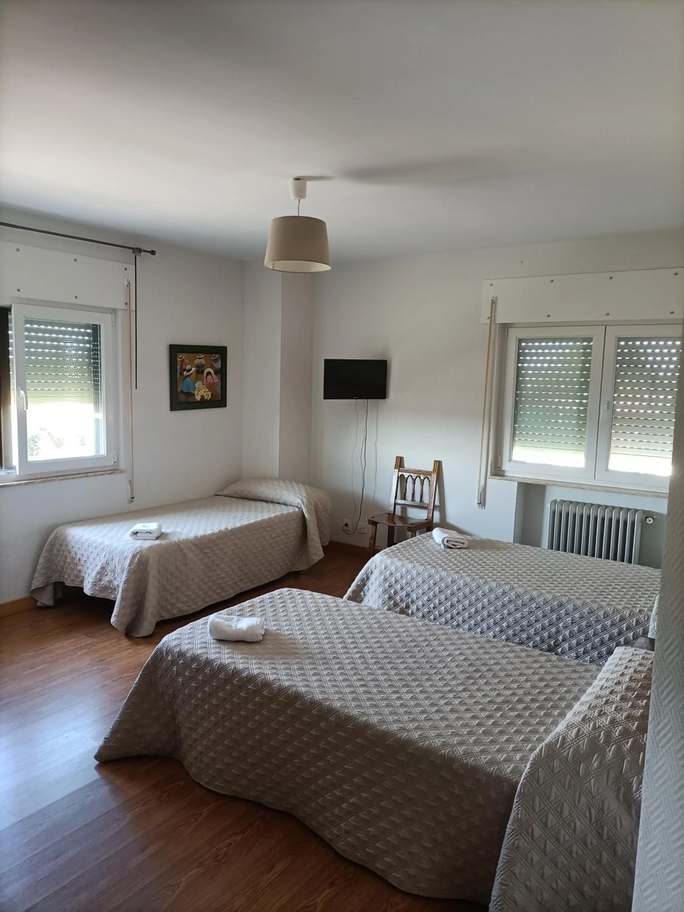 Bathroom, Bed in HOSTAL ALTO PÁRAMO