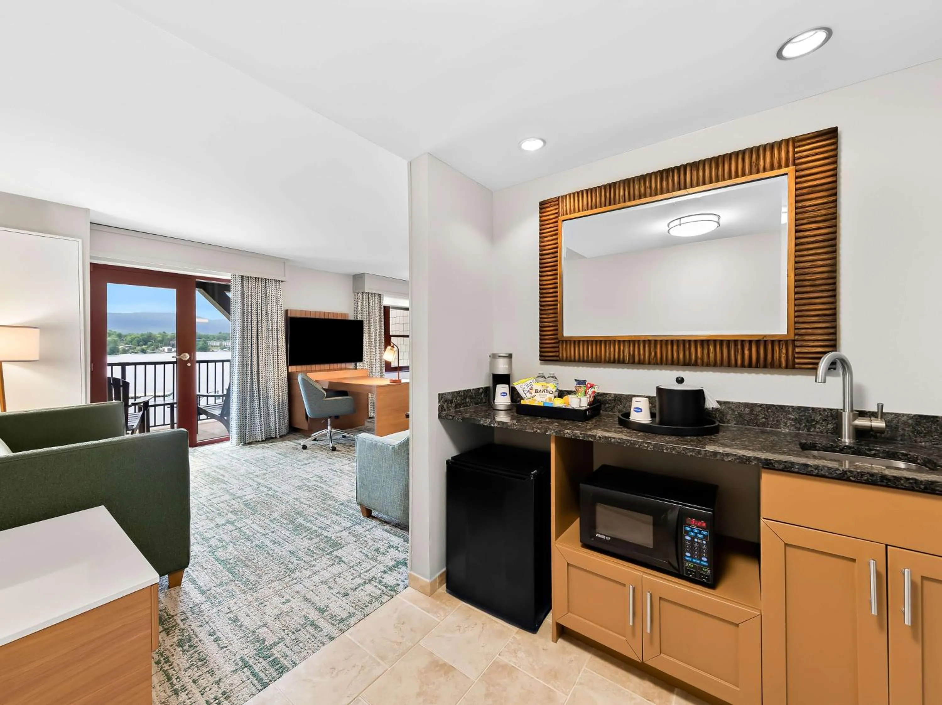 Photo of the whole room in Hampton Inn & Suites Lake Placid