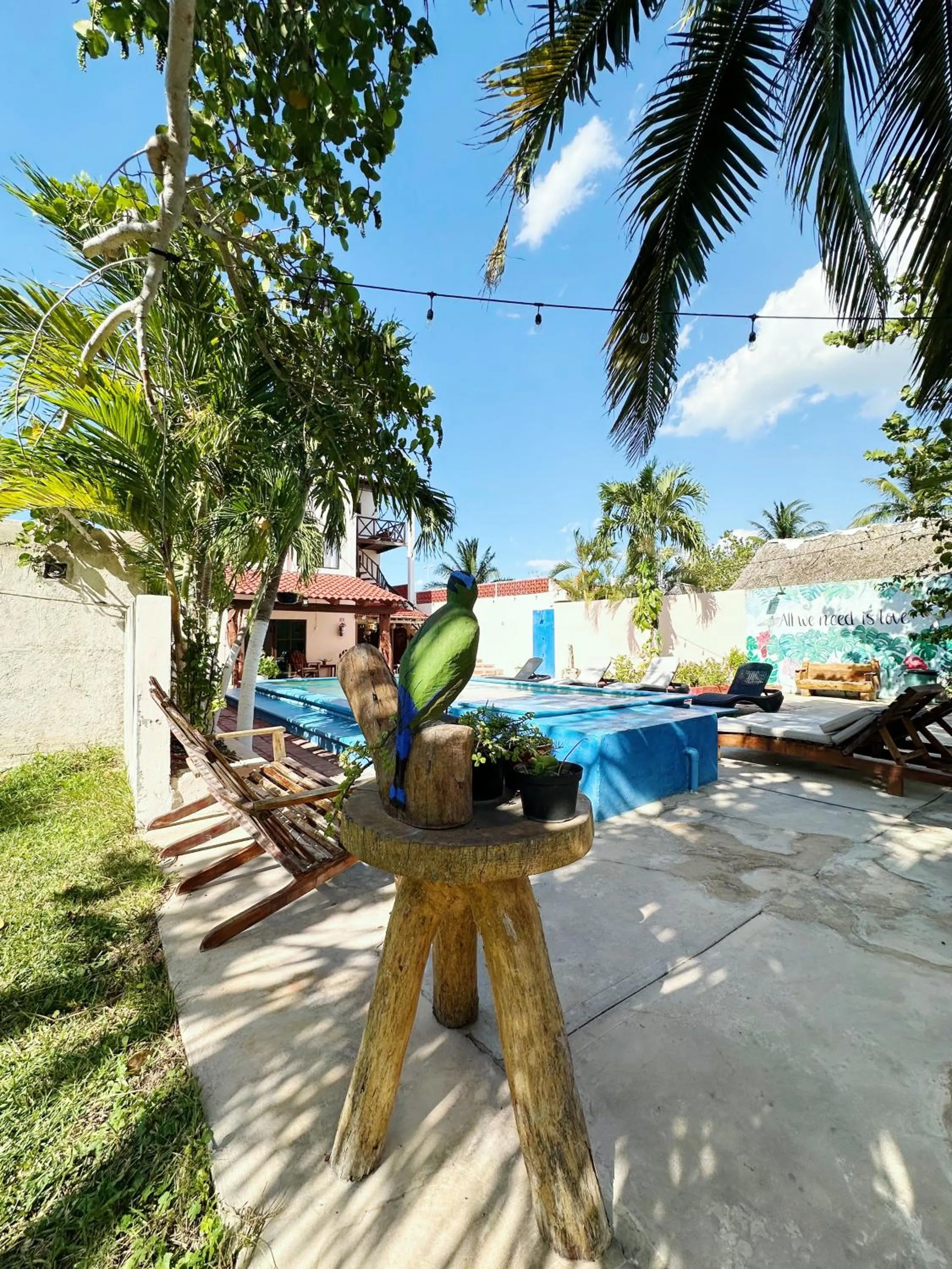 Swimming pool in Hotel El Perico Marinero