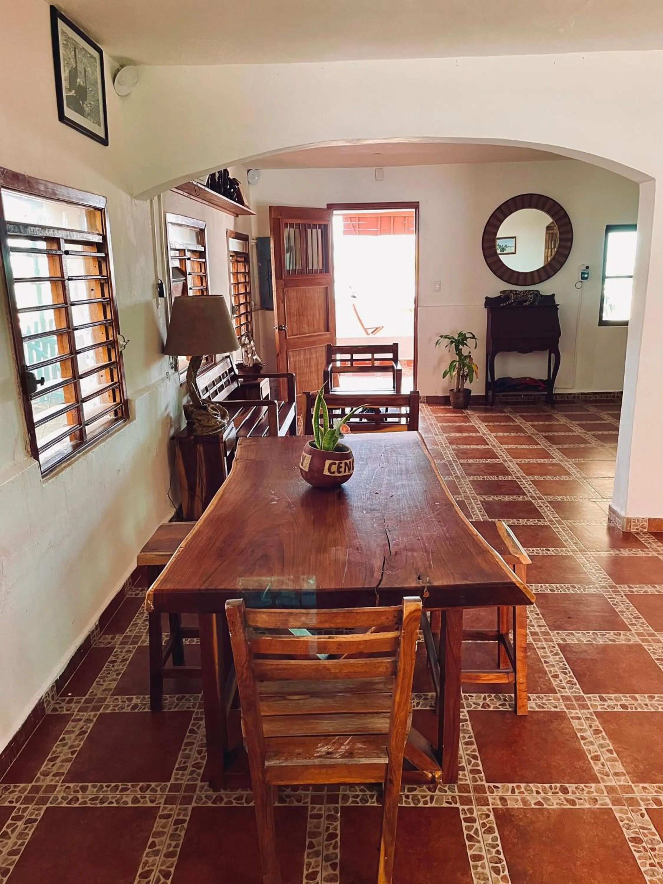 Living room in Hotel El Perico Marinero