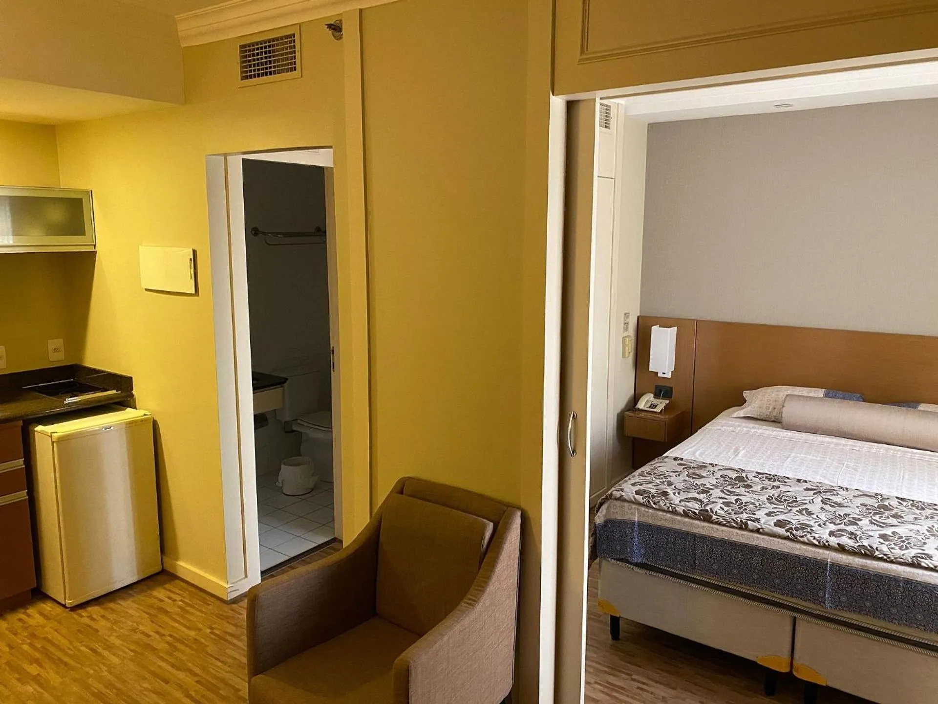 Bed in Charmoso Flat na Vila Oimpia