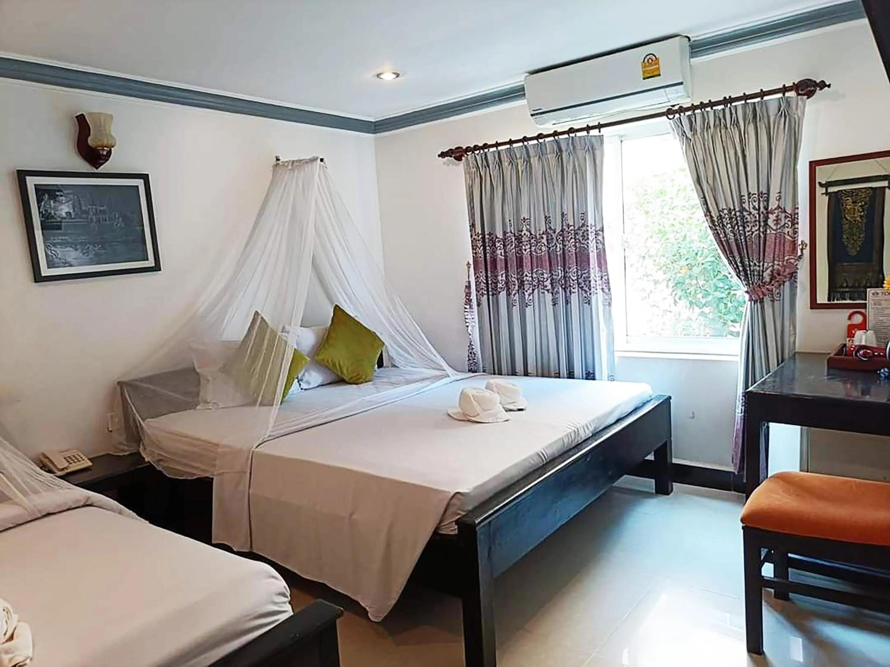 Bedroom, Bed in Parent Heritage Angkor Villa