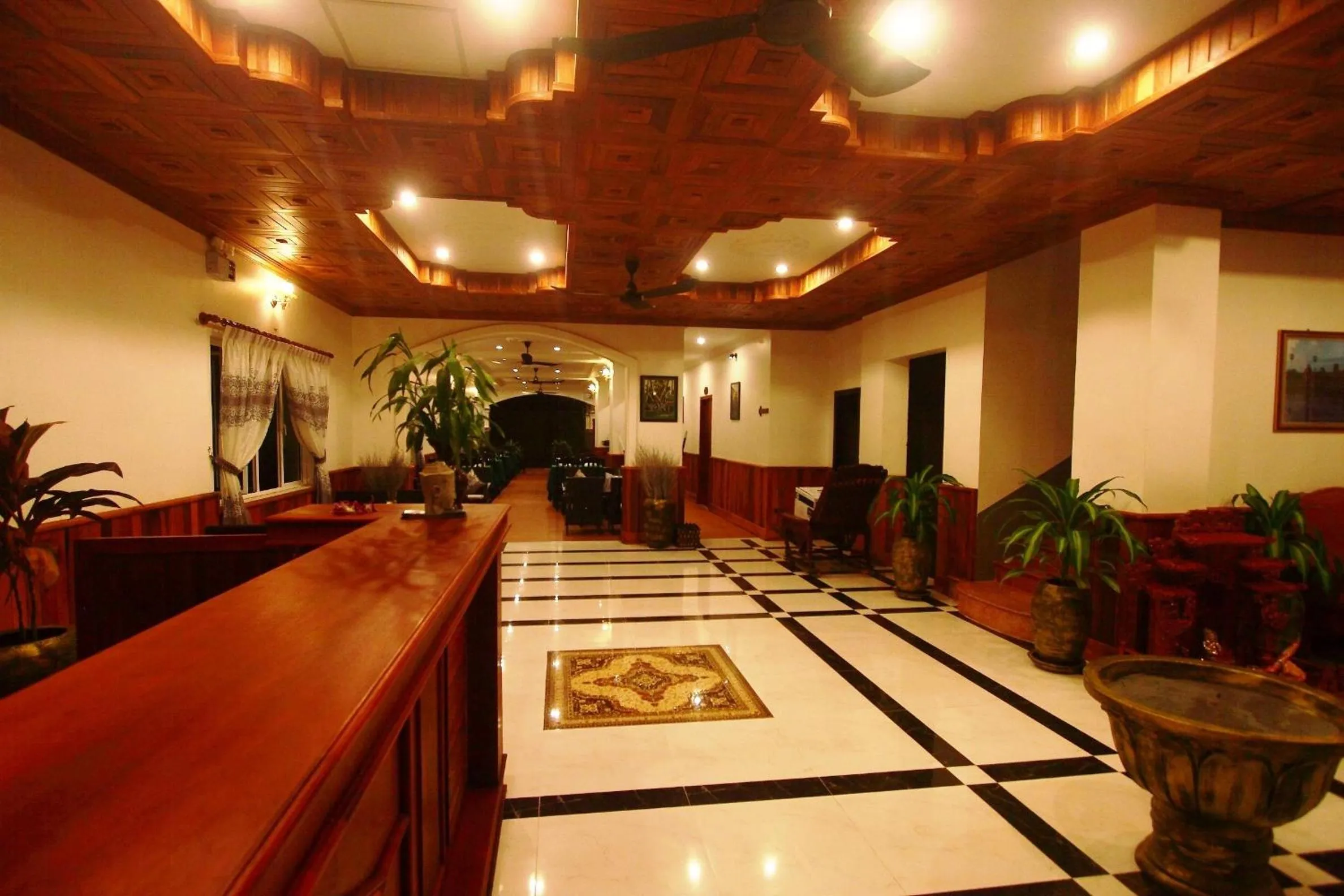 Lobby or reception in Parent Heritage Angkor Villa