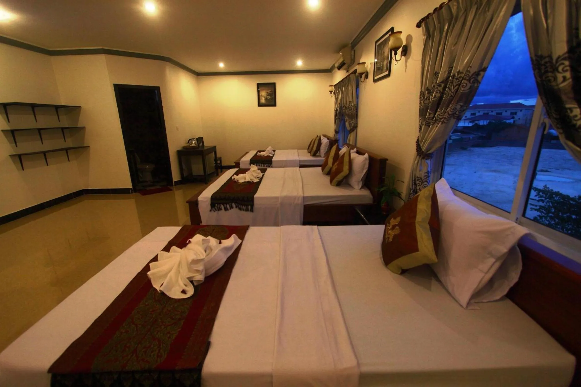 Bedroom, Bed in Parent Heritage Angkor Villa