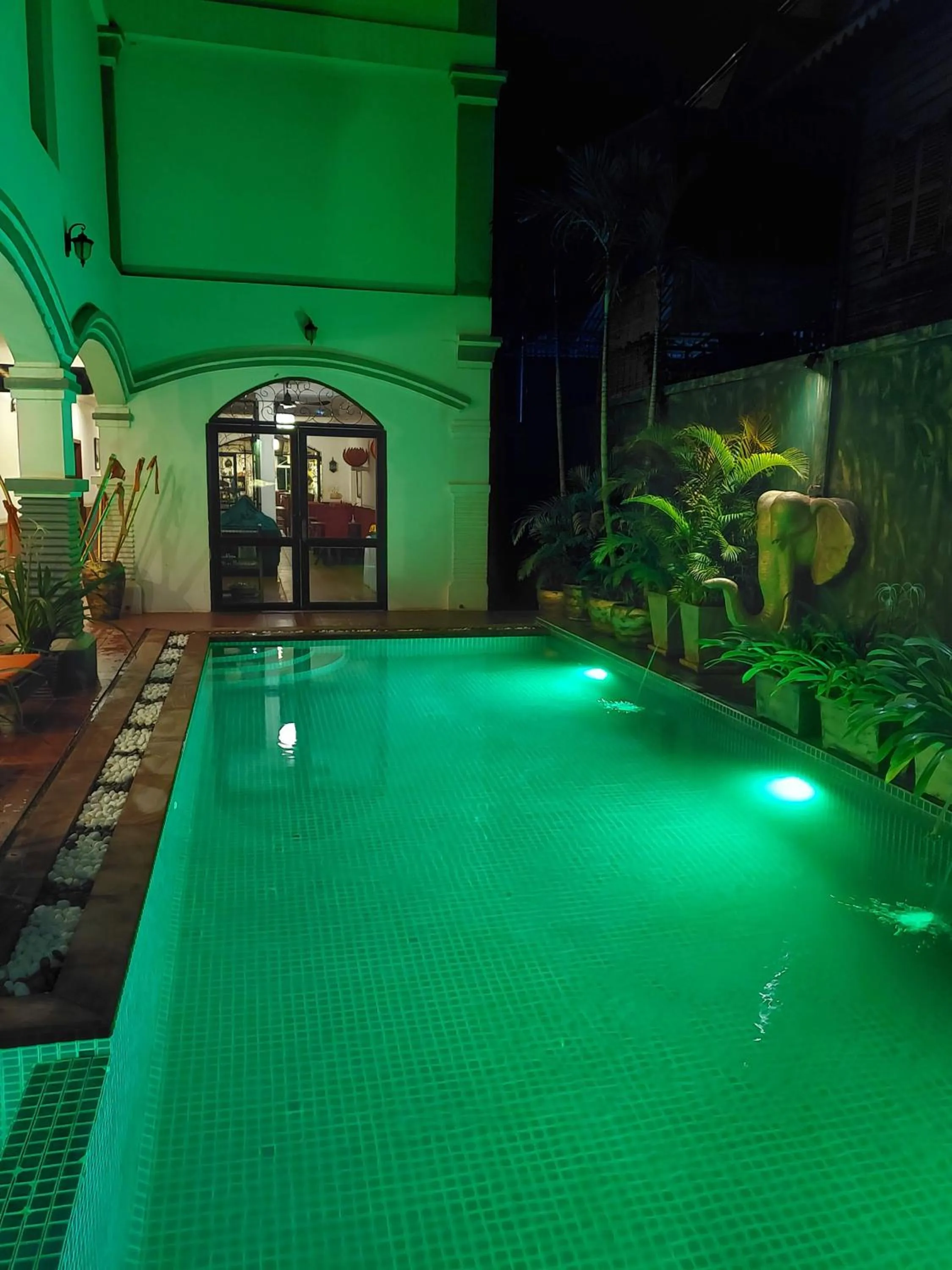 Pool view in Parent Heritage Angkor Villa