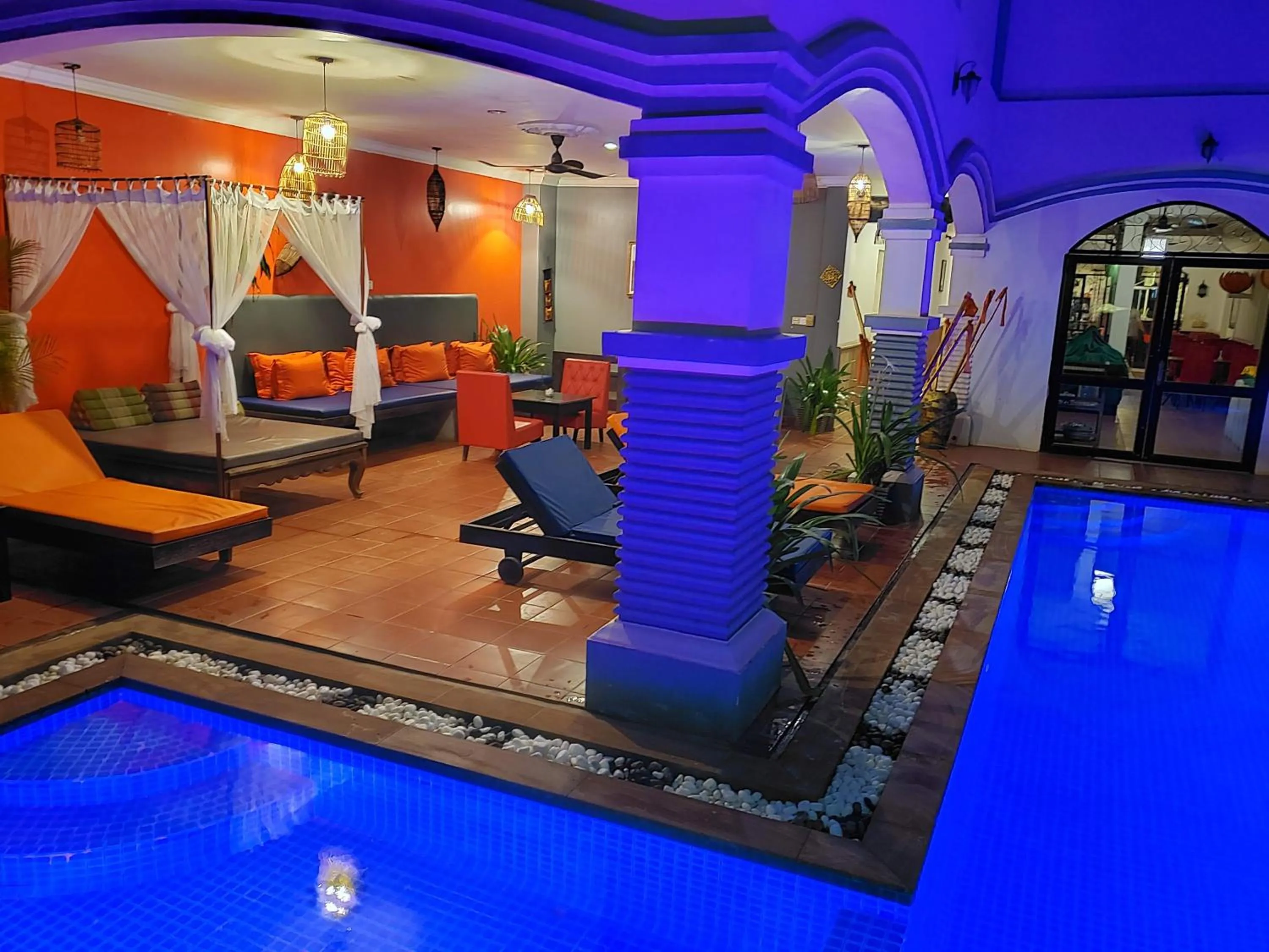 Swimming pool in Parent Heritage Angkor Villa