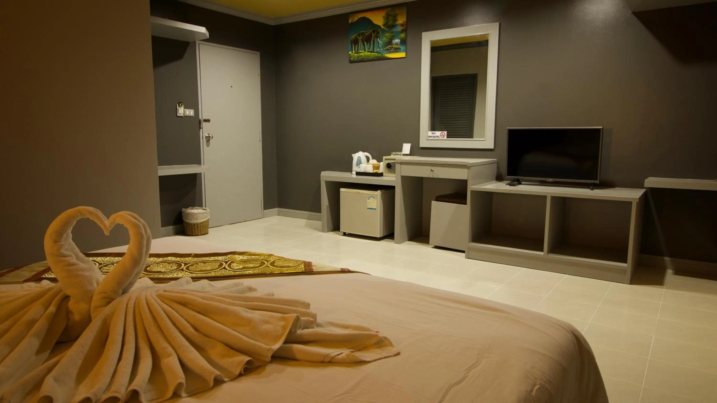 Bed in The Little Moon Residence