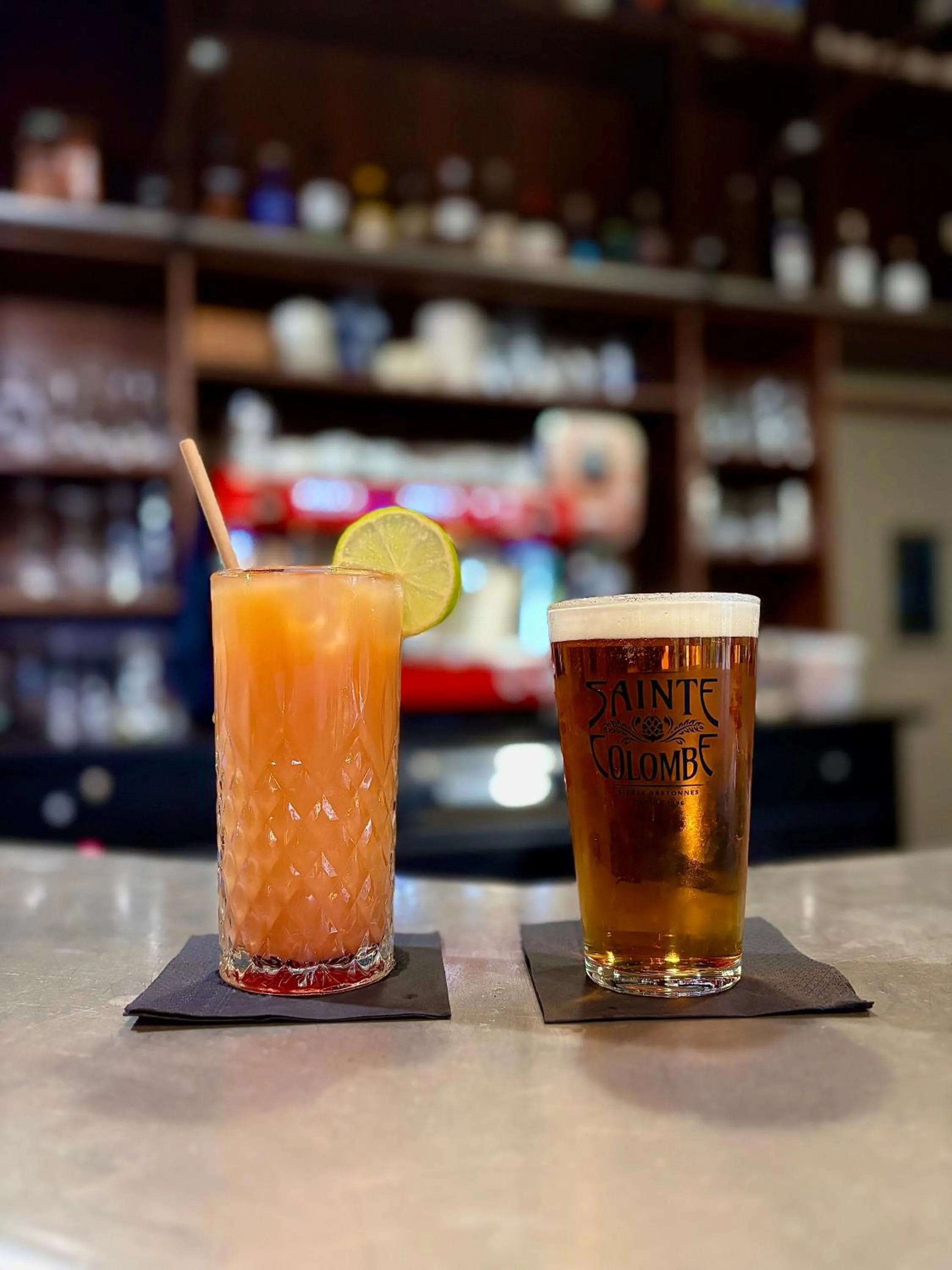 Lounge or bar in Manoir Des Douets Fleuris