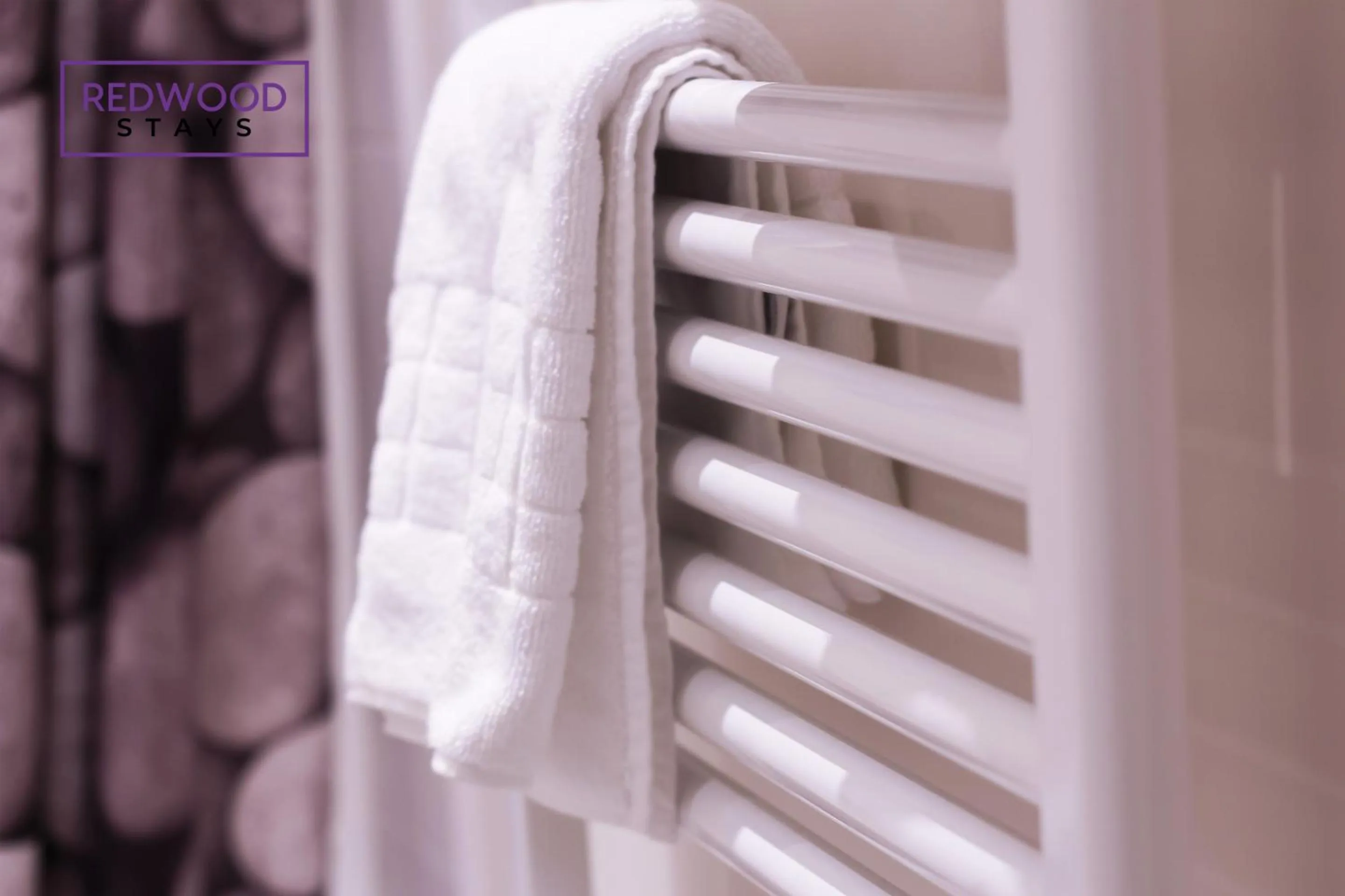 Bathroom in Festival Place, Modern Town Center Apartment, Perfect for Contractors & Families, FREE Parking & WiFi by REDWOOD STAYS