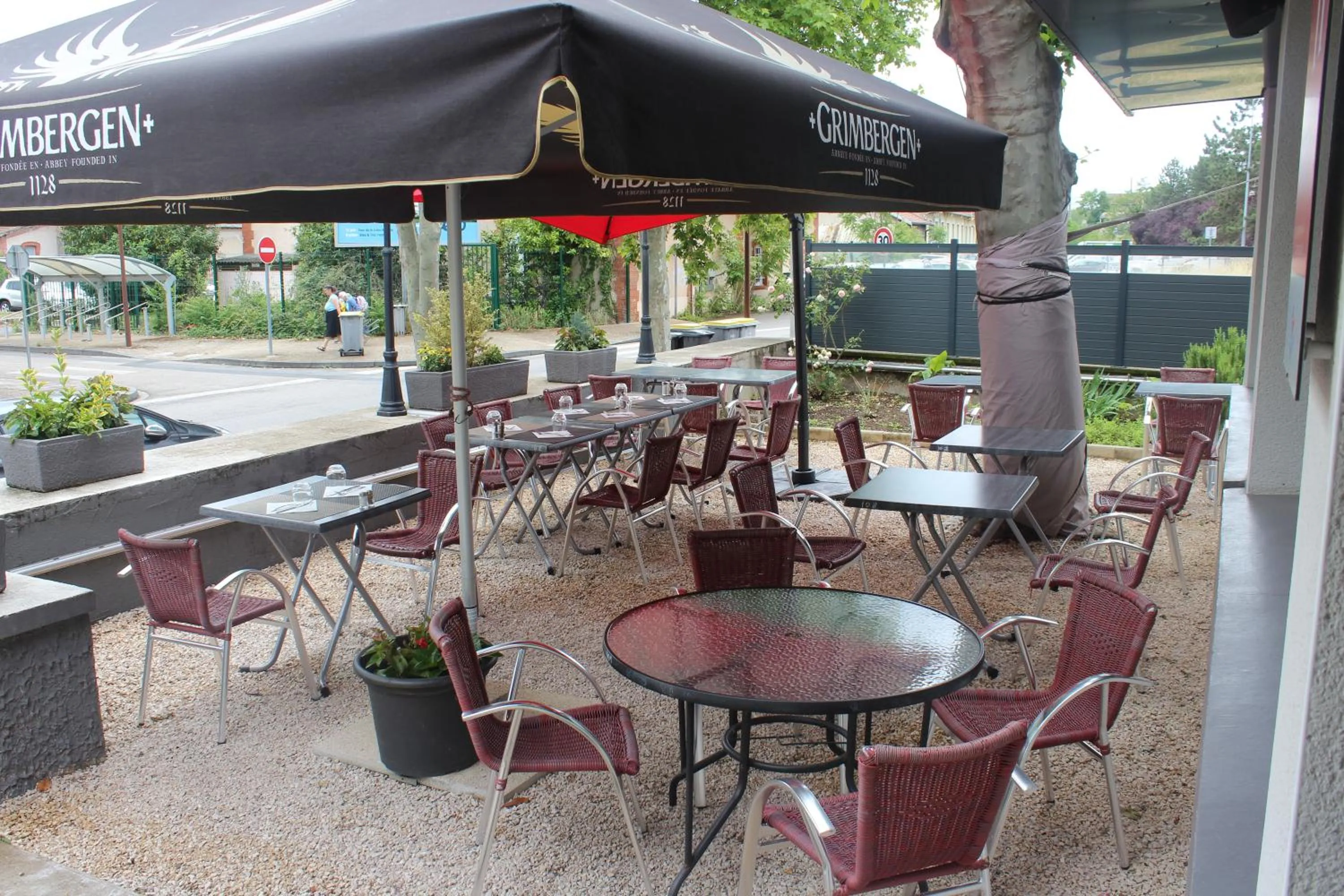 Balcony/Terrace in Hôtel & Restaurant Lepassplat