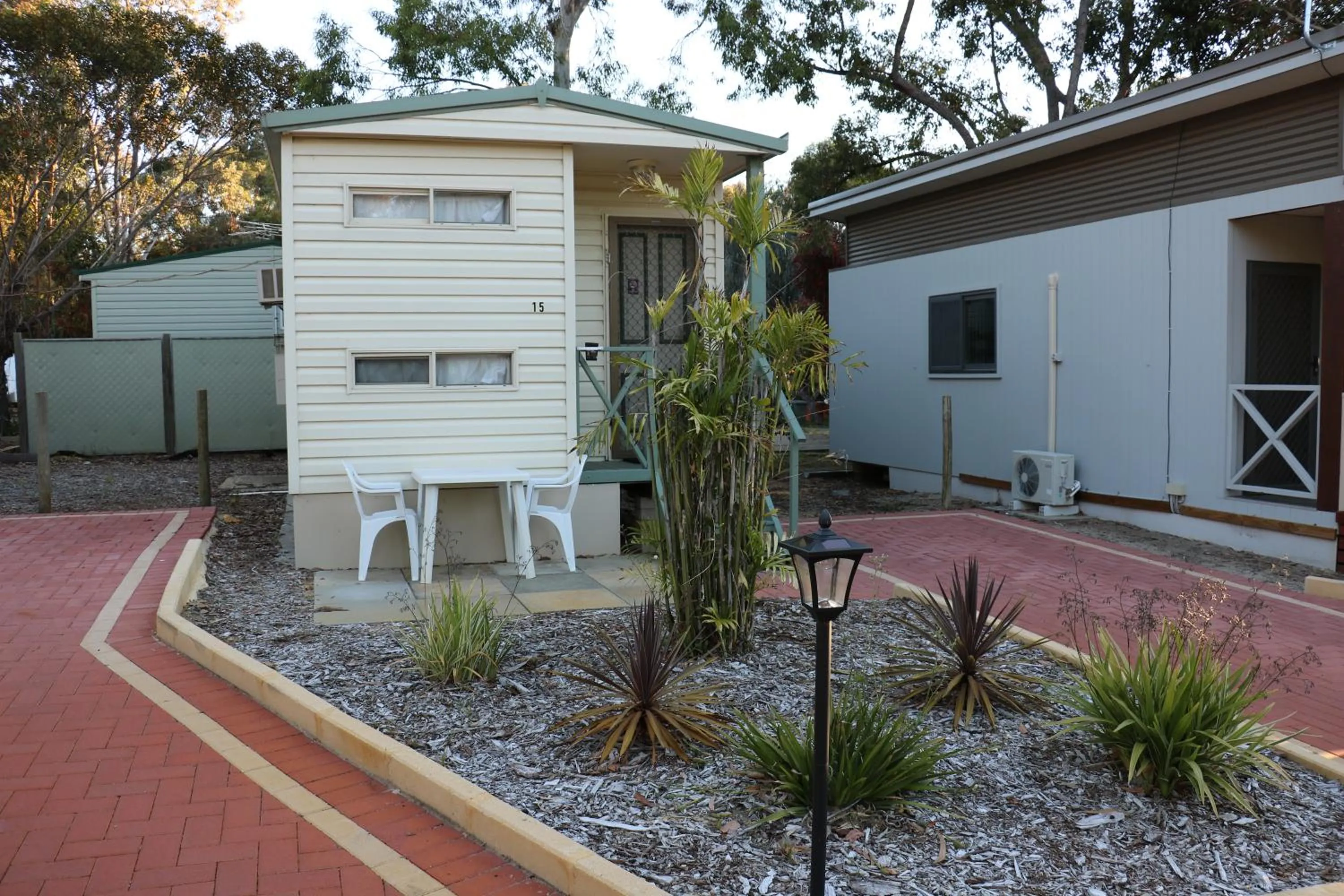 Property building in Acclaim Kingsway Tourist Park