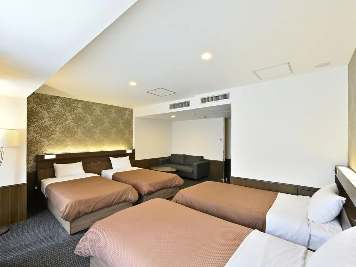 Quadruple Room - Non-Smoking in Hotel Sun Okinawa