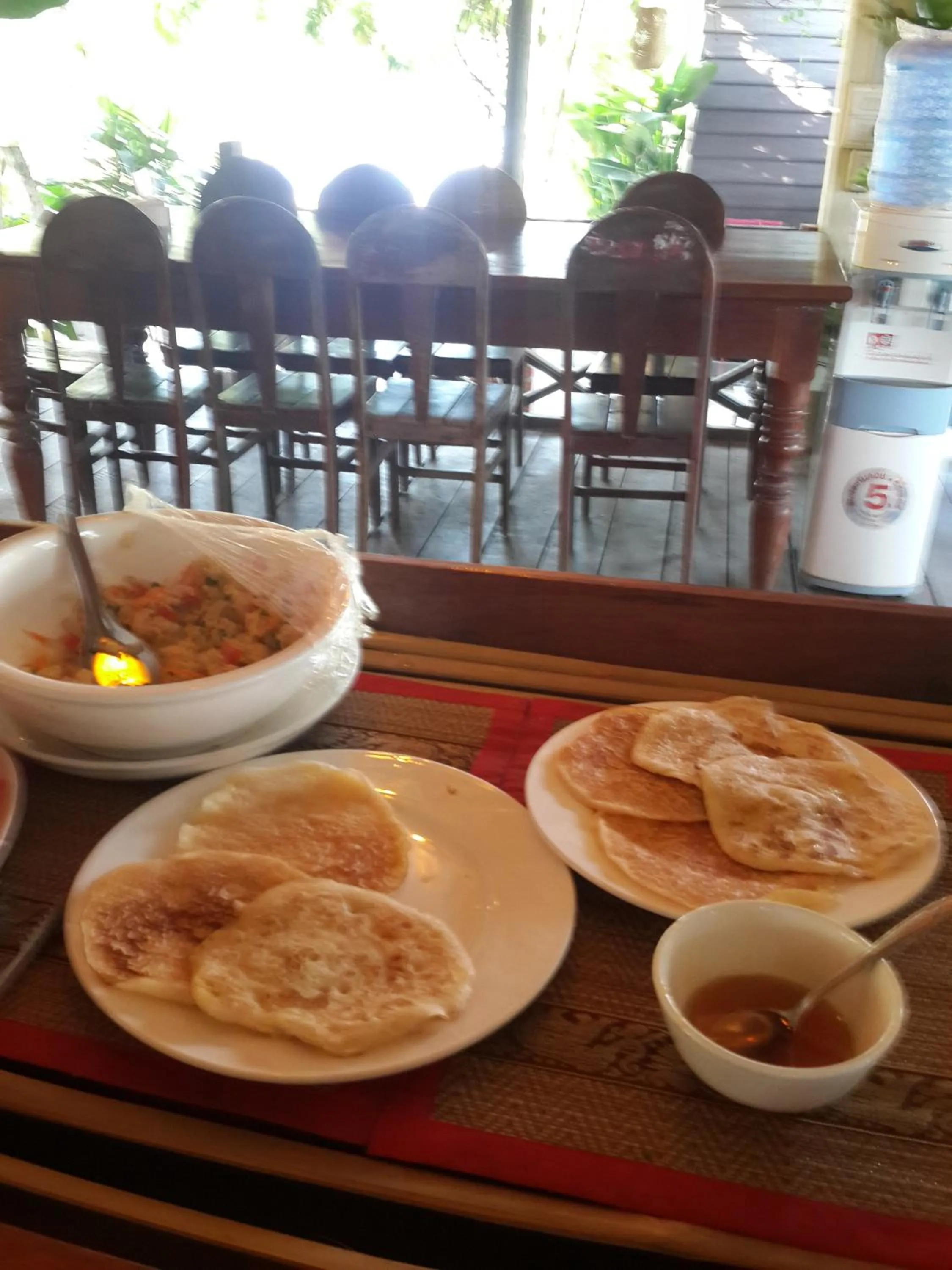 Breakfast in Sengahloune Resort