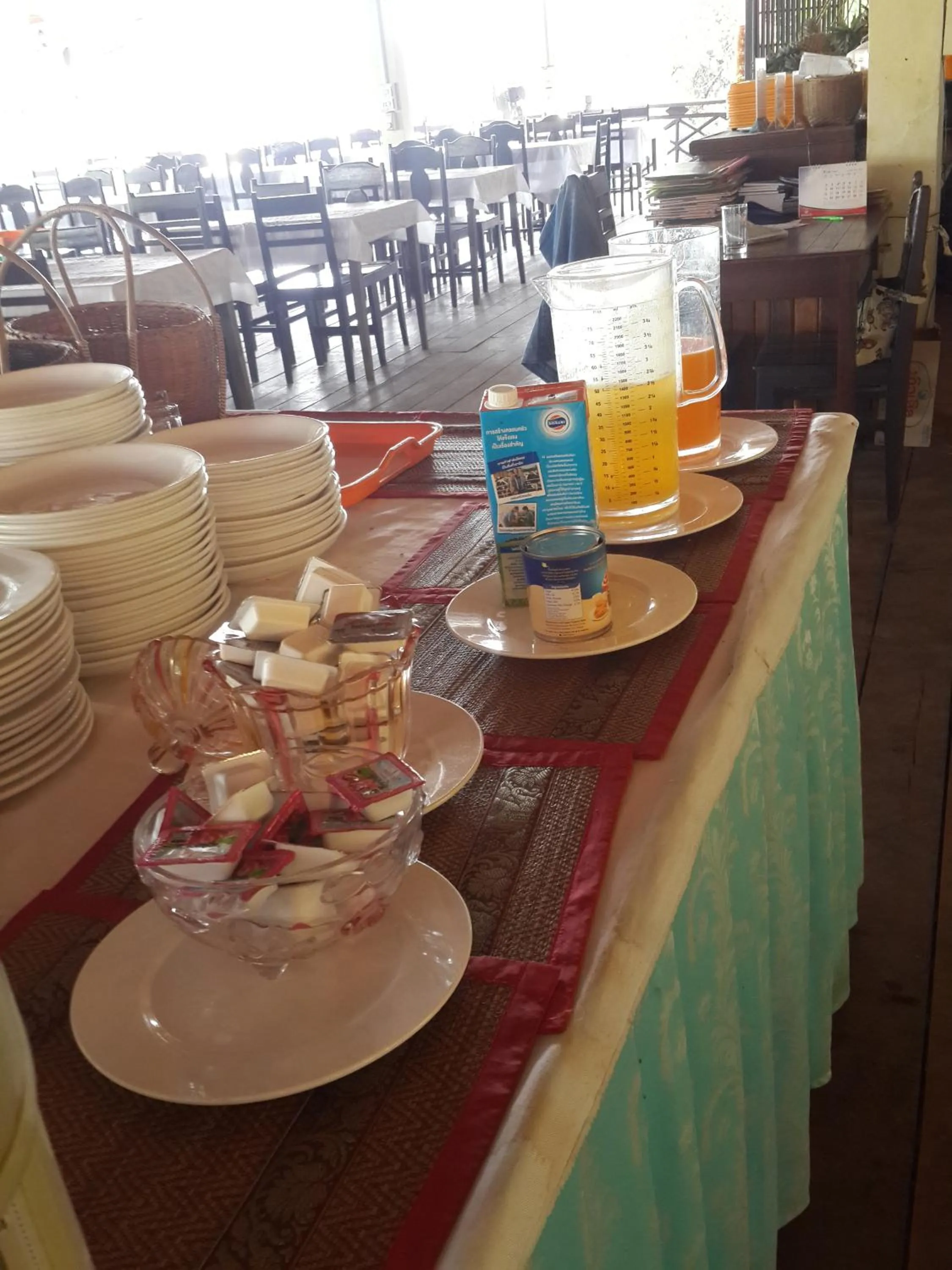 Breakfast in Sengahloune Resort