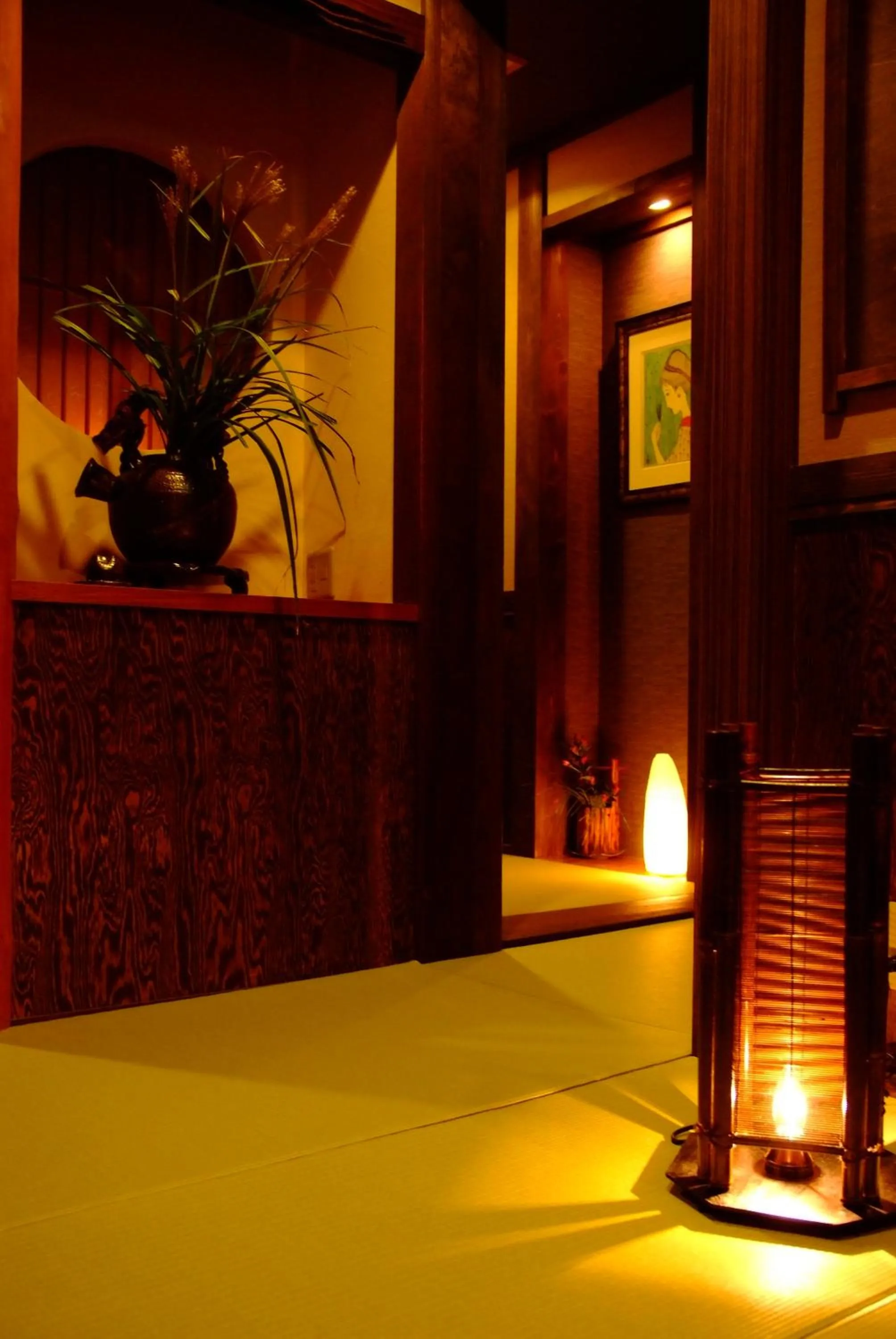 Decorative detail, Bed in Ichidaya