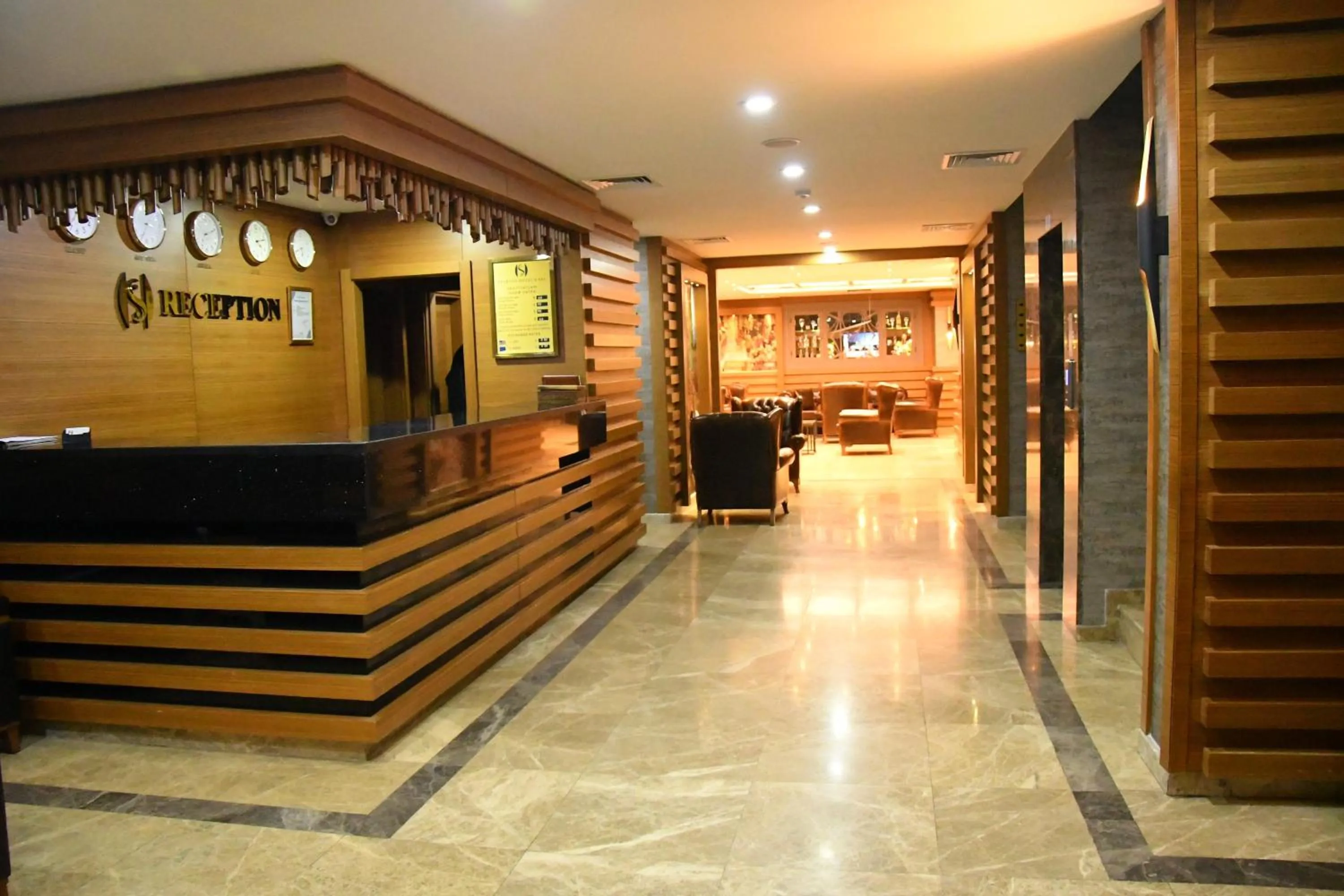 Lobby or reception in Starton Hotel