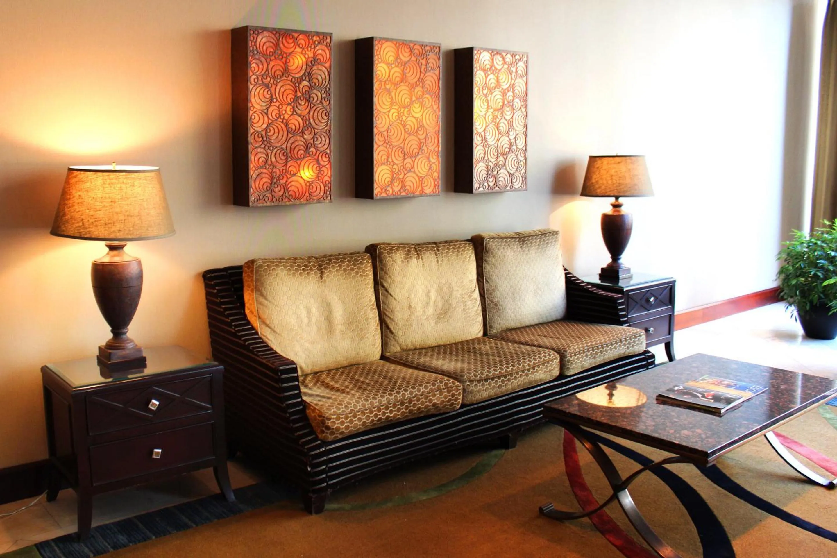 Lobby or reception in Omni Charlotte Hotel