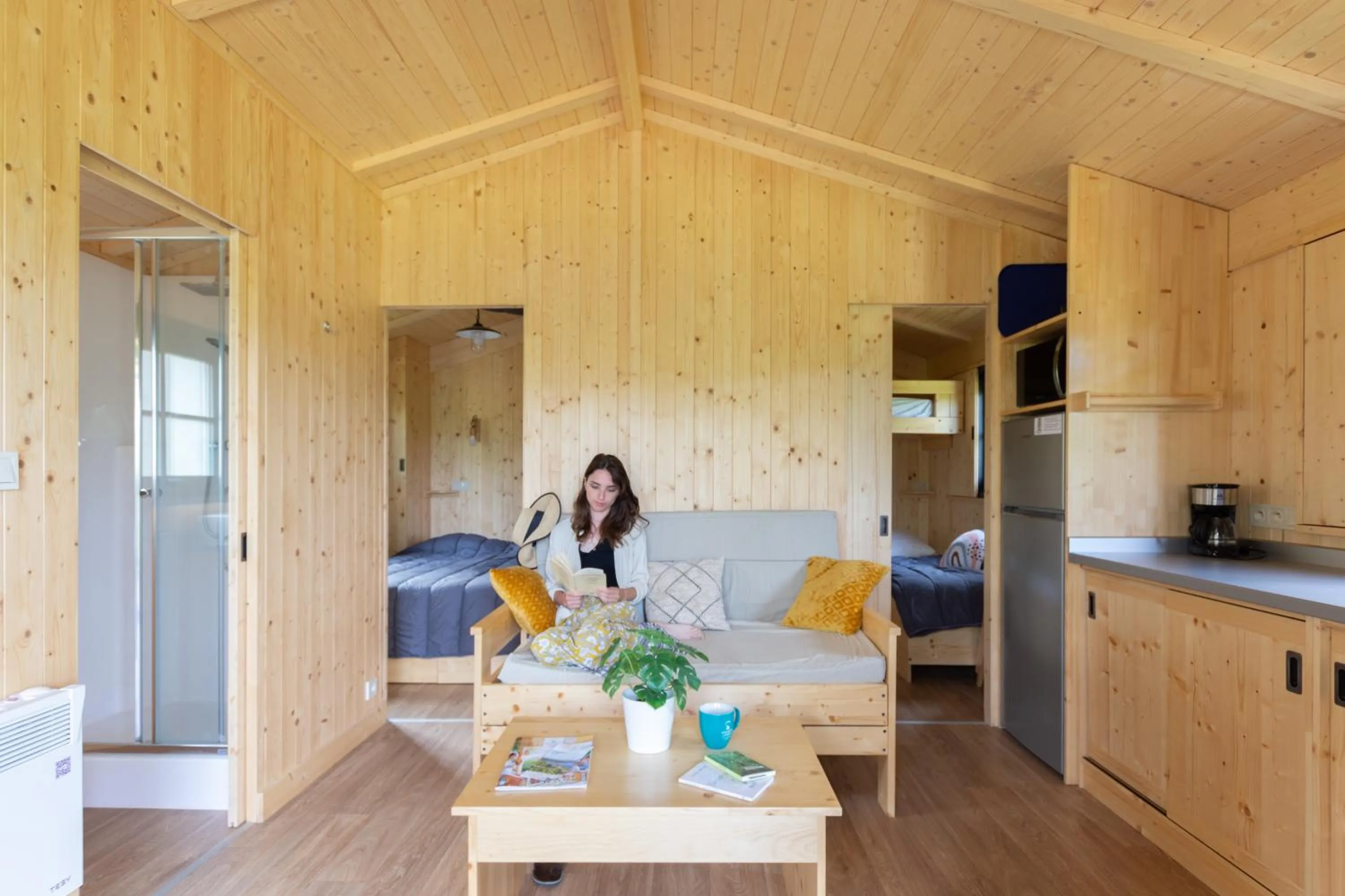 Living room in Camping du Lac