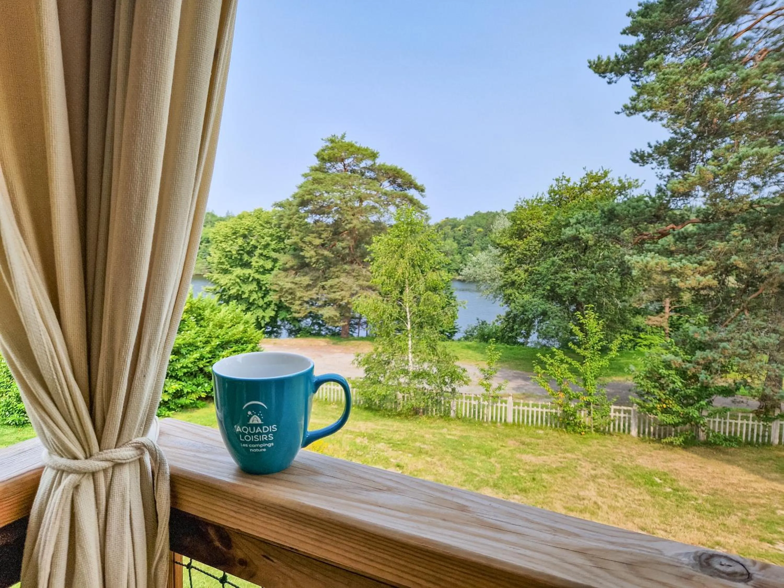 Natural landscape in Camping du Lac