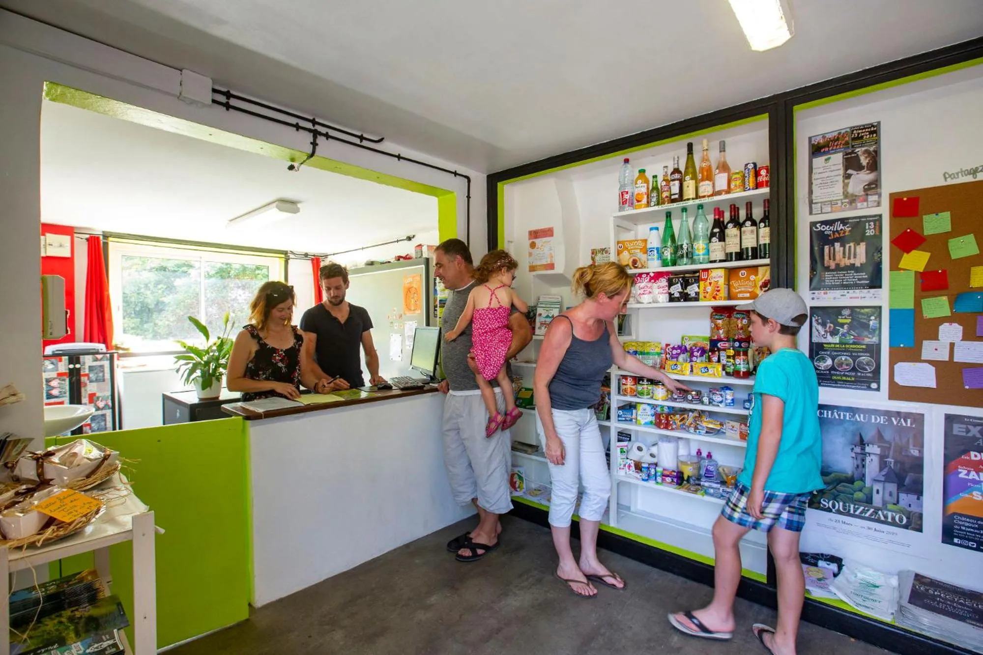 Lobby or reception in Camping du Lac