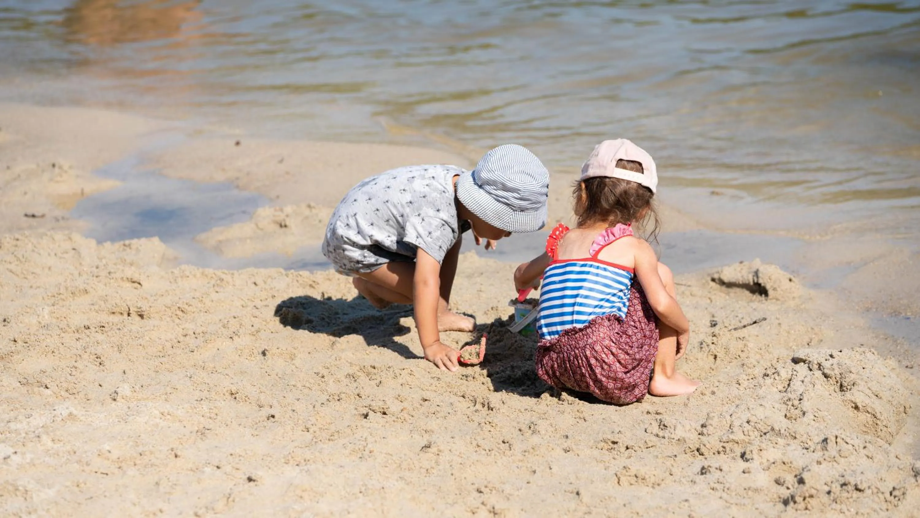Beach in Camping du Lac de Saint-Pardoux