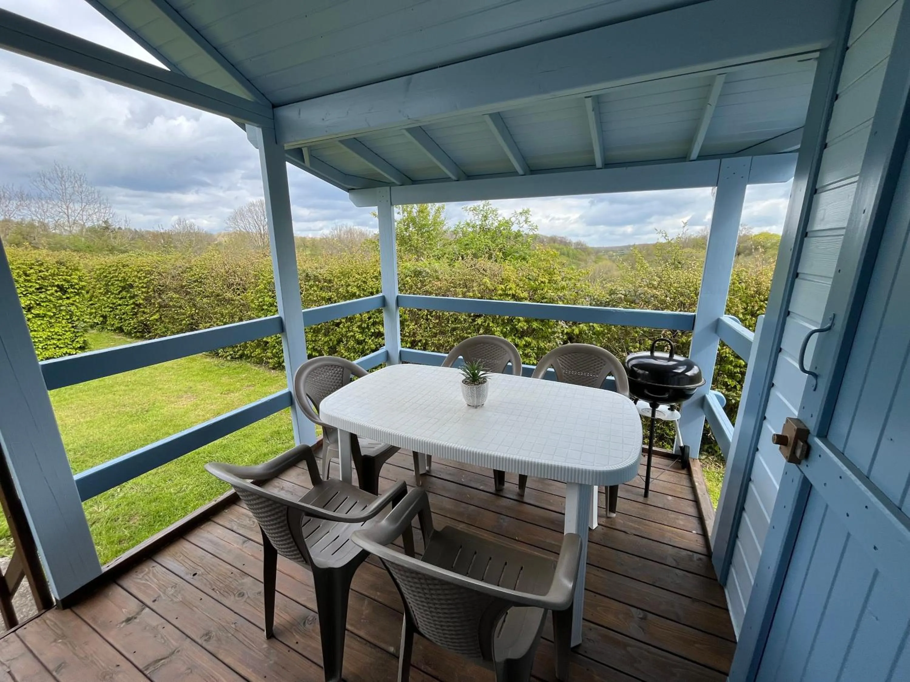 Patio in Camping de Saulieu