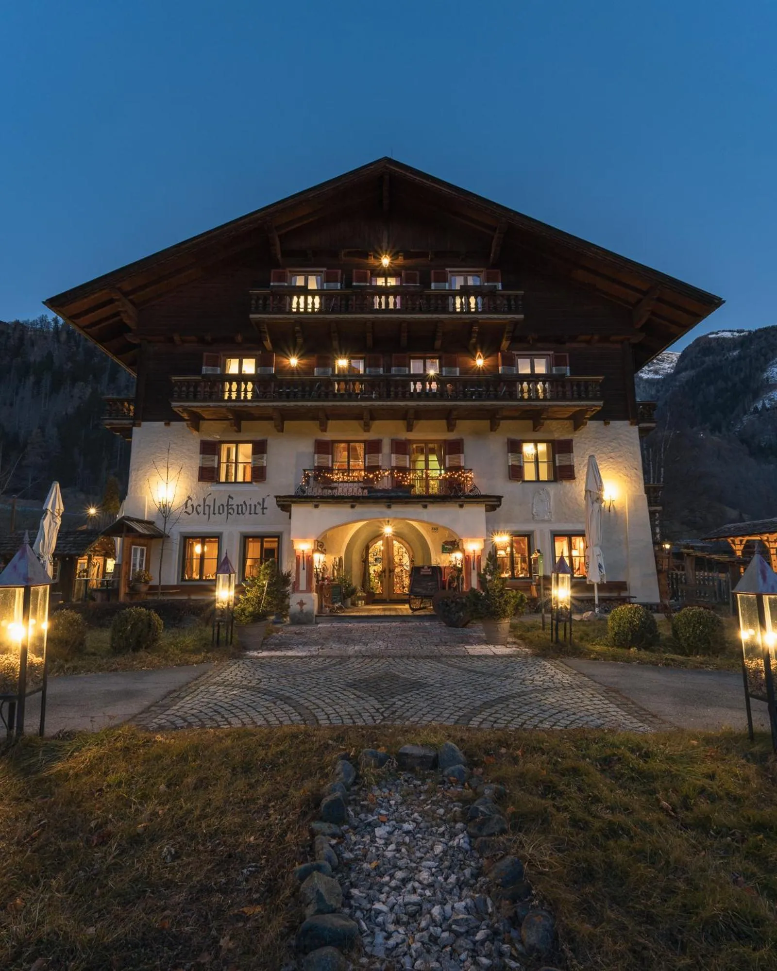 Property building in Hotel Schlosswirt