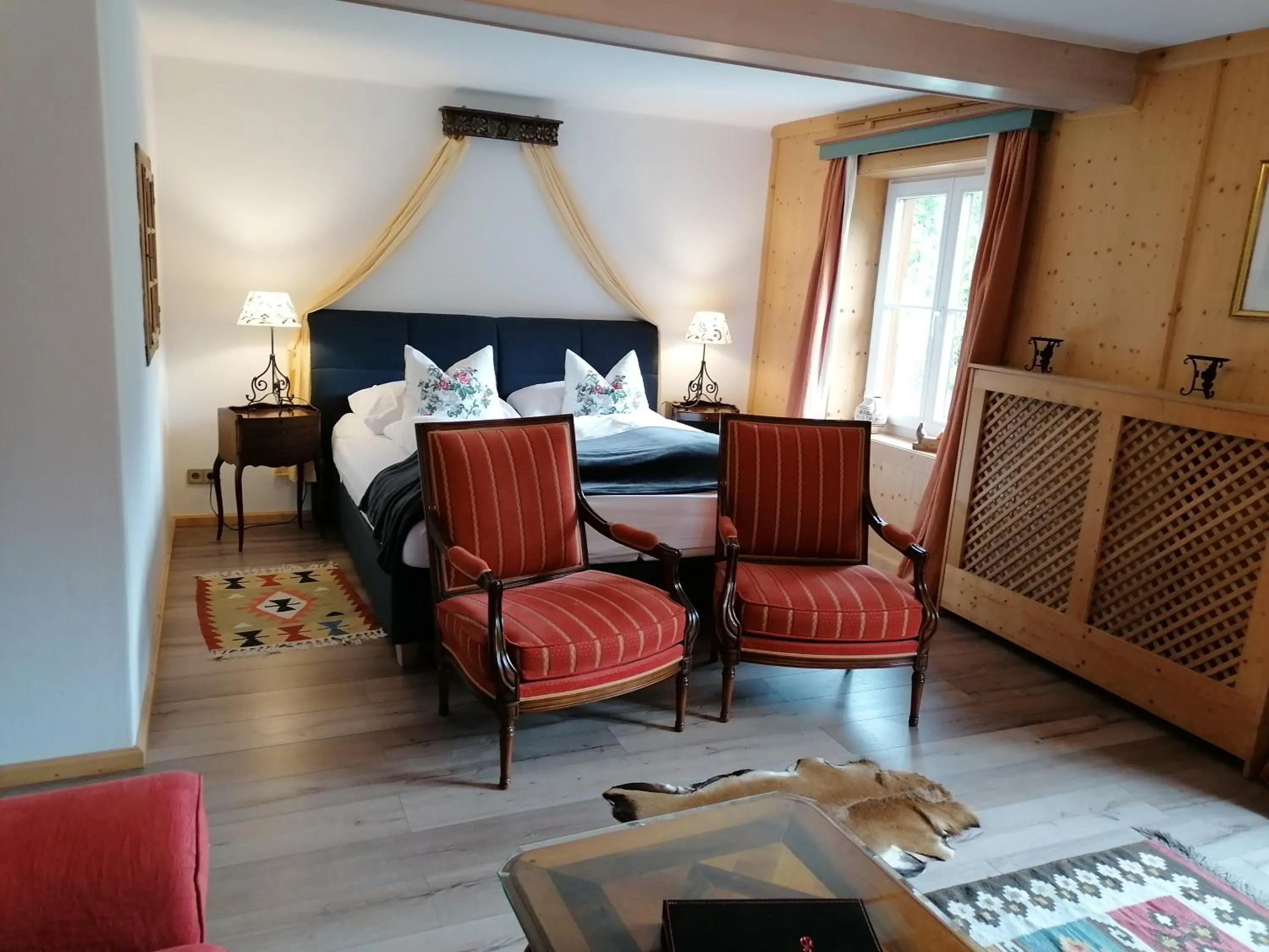 Photo of the whole room, Bed in Hotel Schlosswirt
