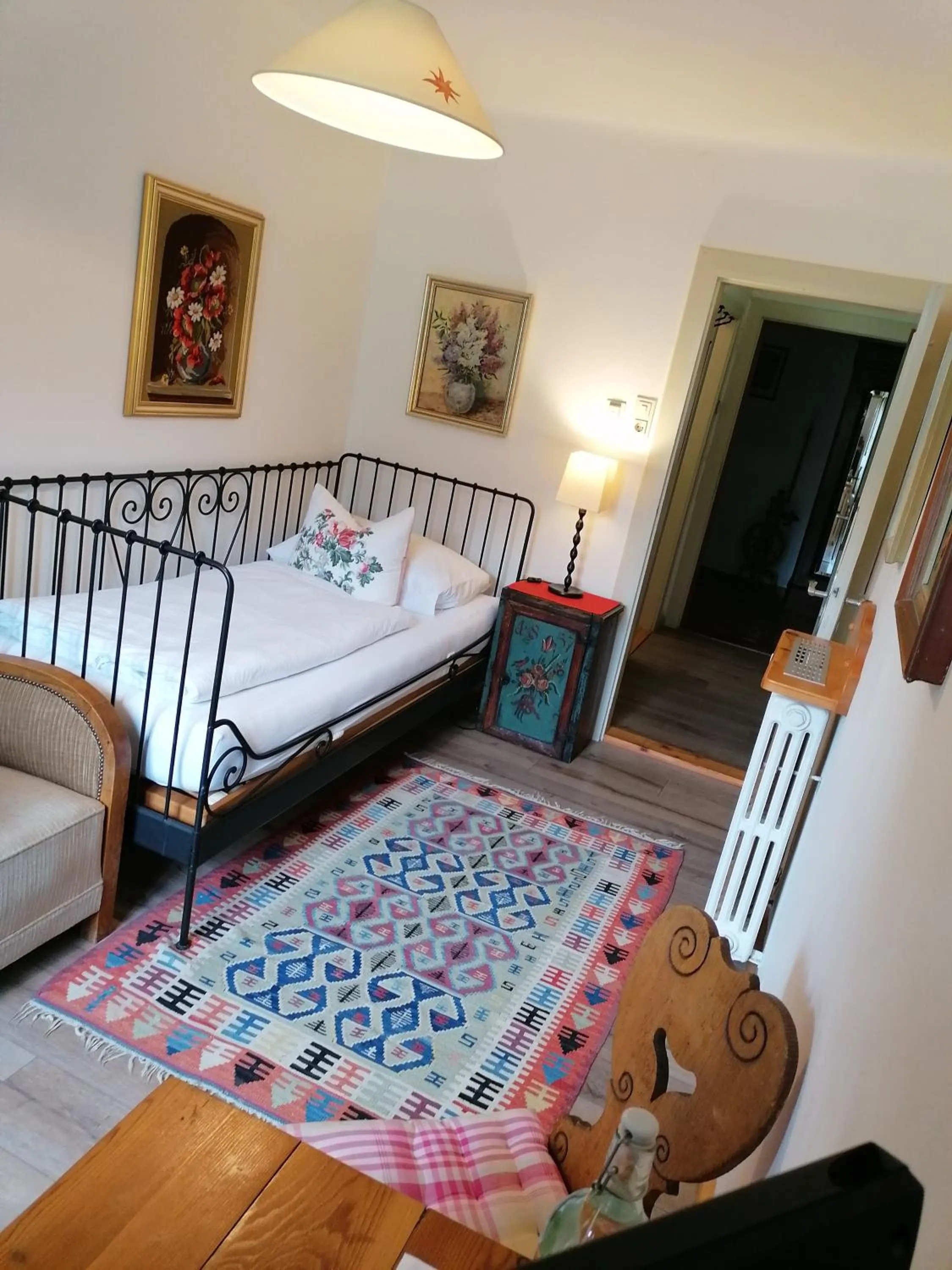 Bed in Hotel Schlosswirt