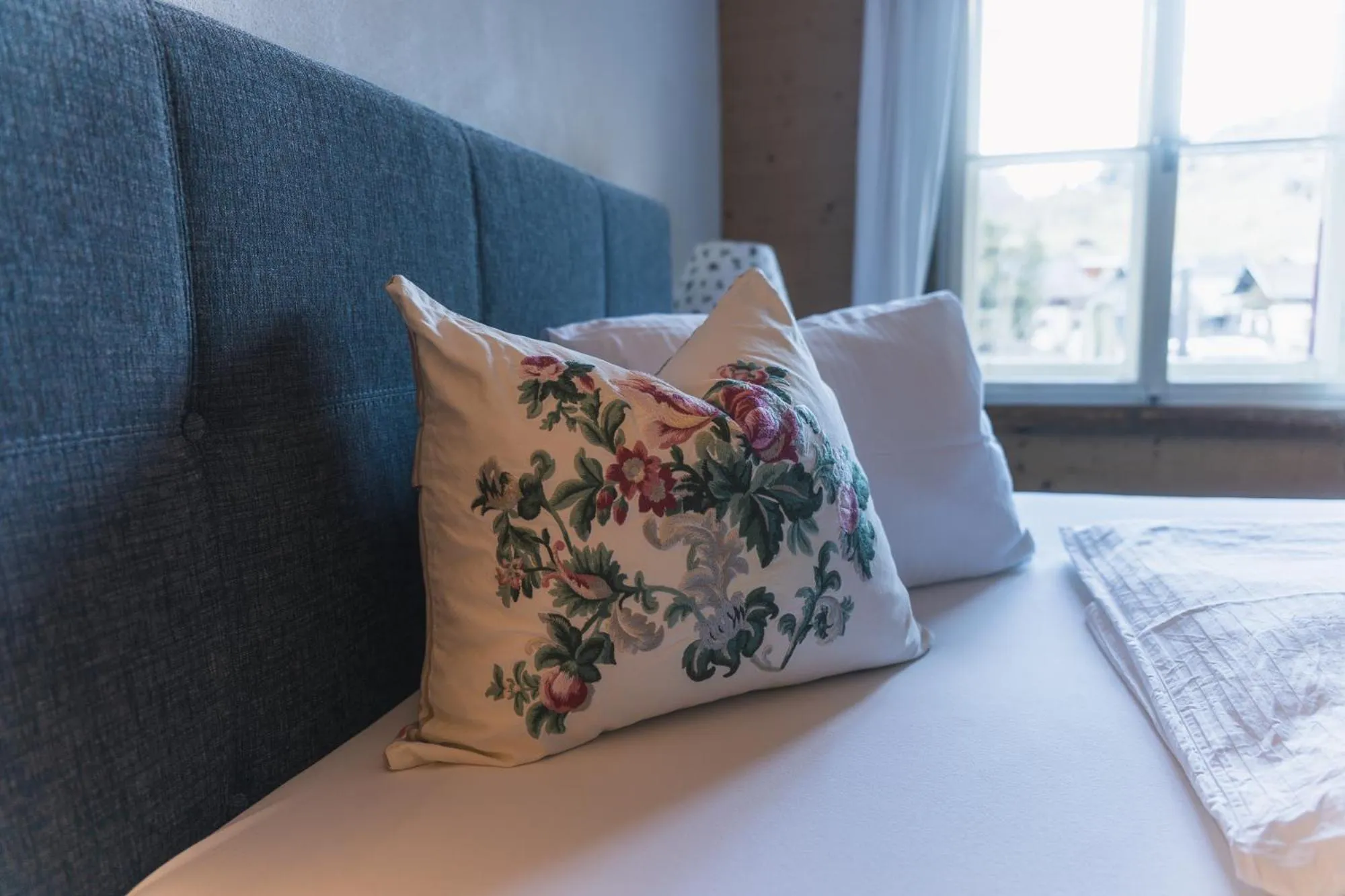 Bed in Hotel Schlosswirt