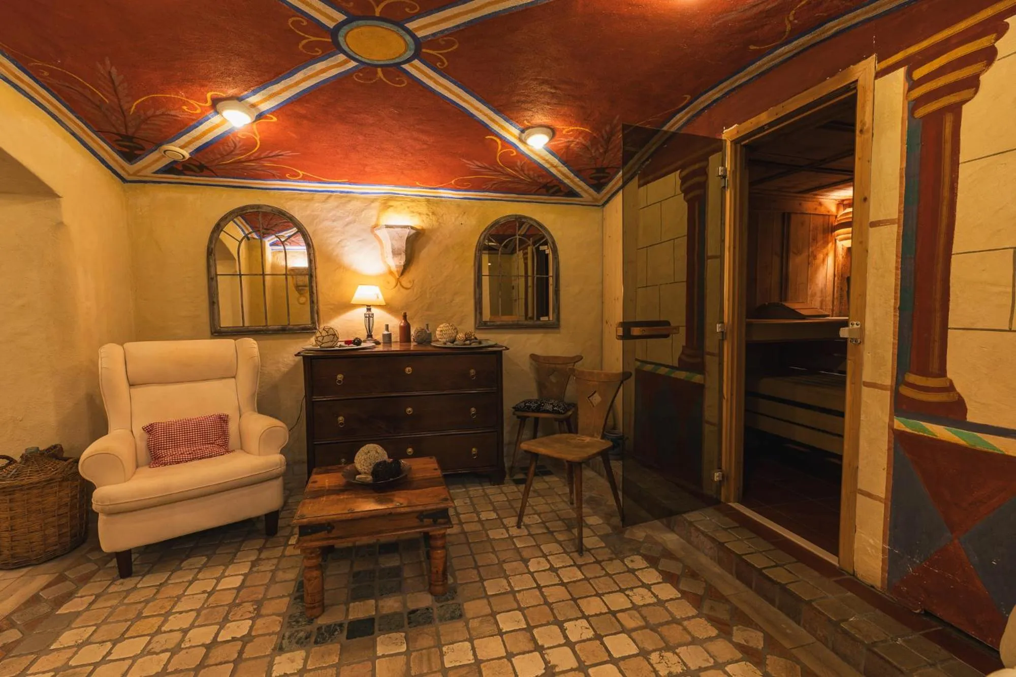 Sauna in Hotel Schlosswirt