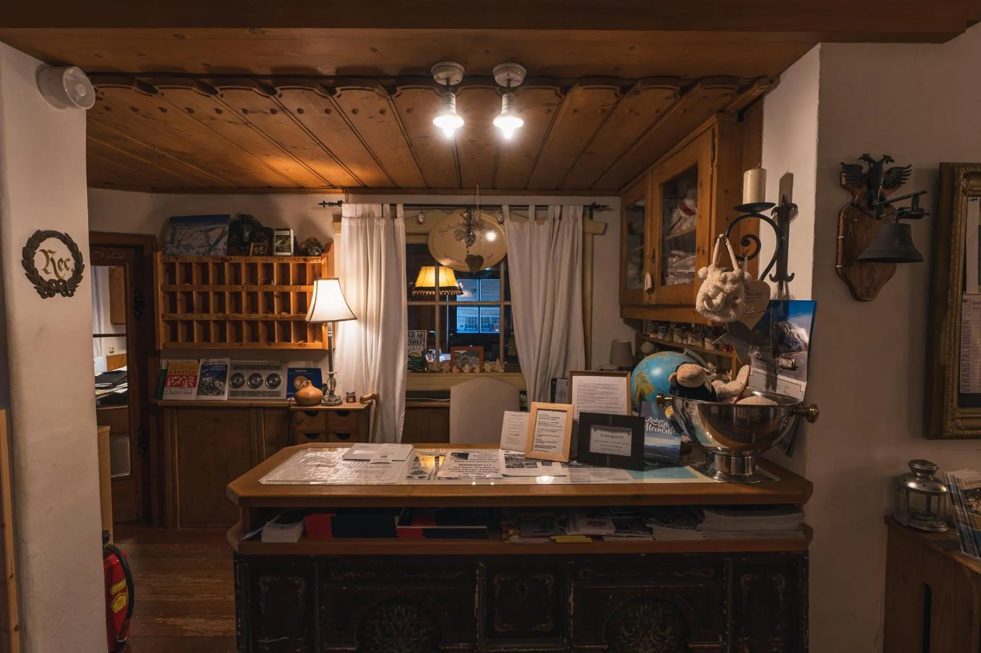 Lobby or reception in Hotel Schlosswirt